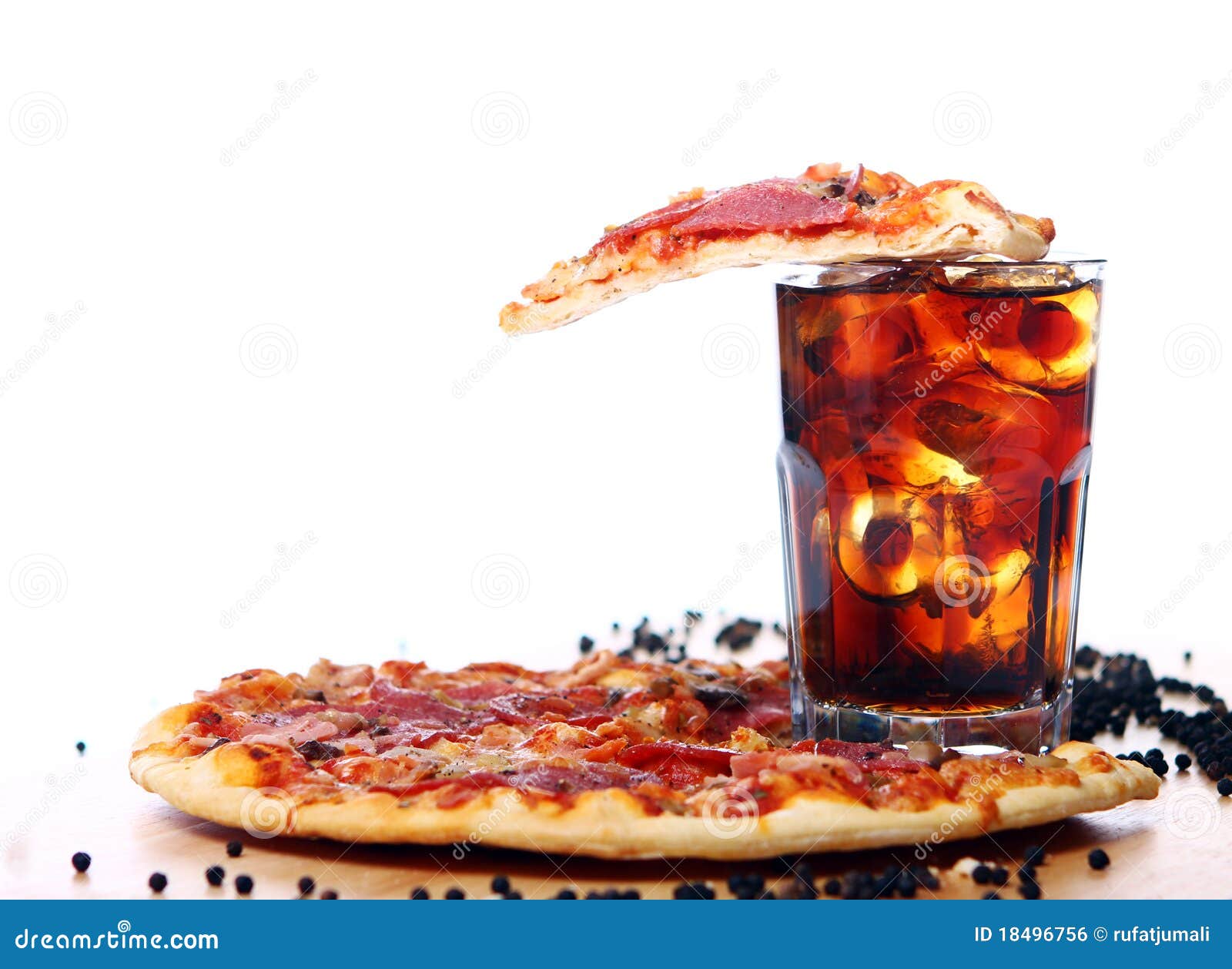 фотография пиццы и колы фото 66