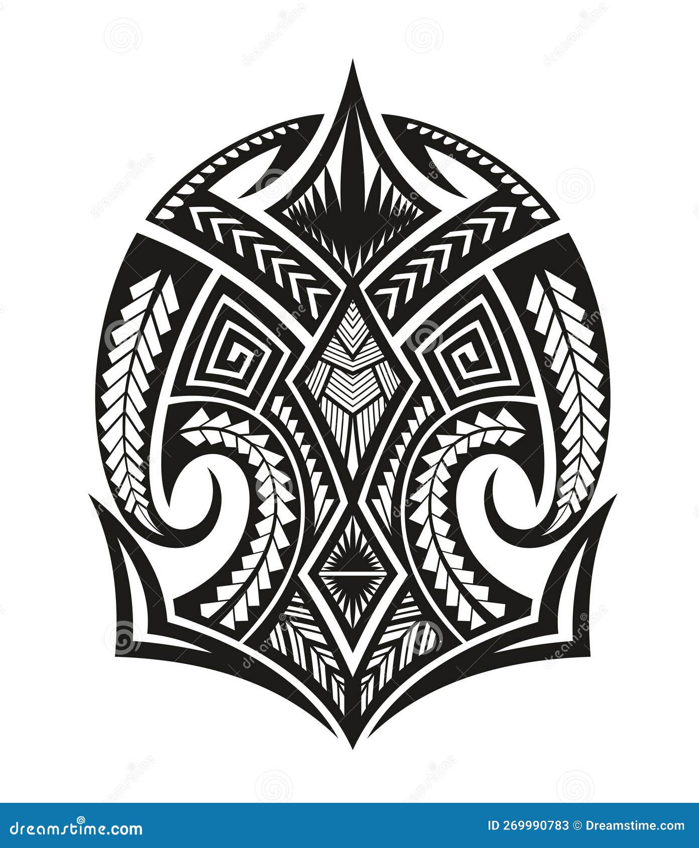 полинезийский шаблон тату маори самоа украшение границы этический вектор.  Иллюстрация вектора - иллюстрации насчитывающей конструкция, гавайи:  269990783