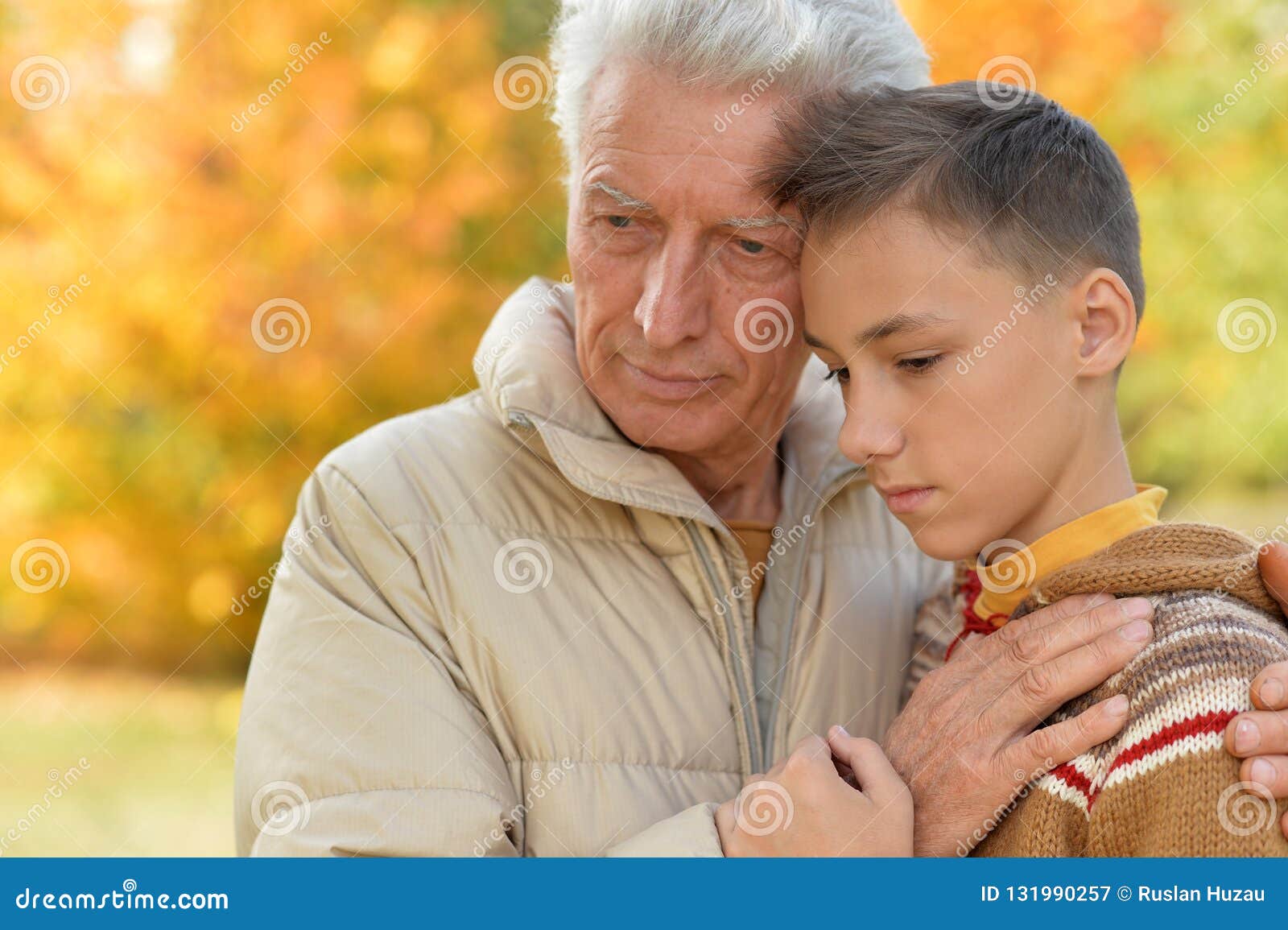 Разговор деда и внучки
