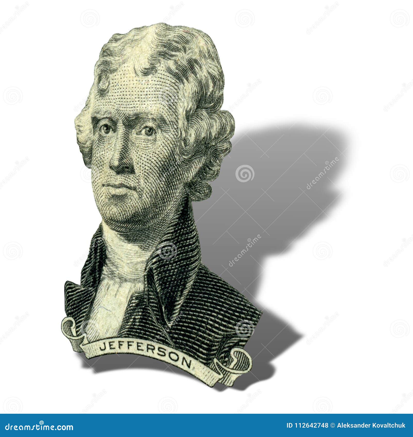 Джефферсон купюра. Thomas Jefferson 2 Dollar Bill and Nickel.