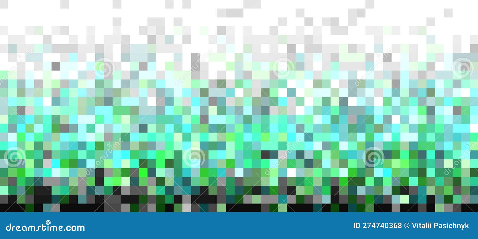 произвольный зеленый градиент узора пикселей. фон текстуры в пикселах.  классический пиксел. иллюстрация вектора Иллюстрация вектора - иллюстрации  насчитывающей график, влияние: 274740368