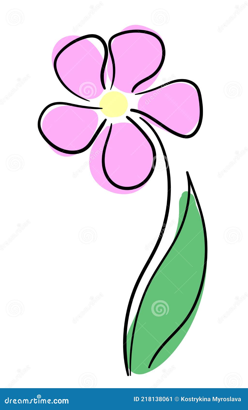 простой примитивный цветок в нежных пастельных тонах плоский векторныйрисунок Иллюстрация вектора - иллюстрации насчитывающей художничества,конспектов: 218138061