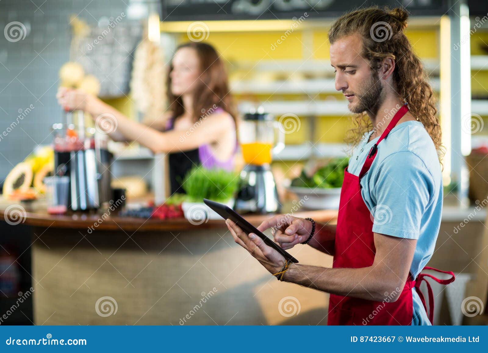 Shop assistant good