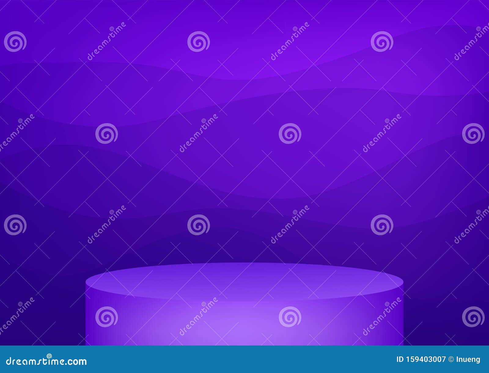 Пустой фиолетовый фон студии подиума для отображения продукта с  копировальным пространством Обстрелка комнаты Иллюстрация вектора -  иллюстрации насчитывающей круг, представление: 159403007