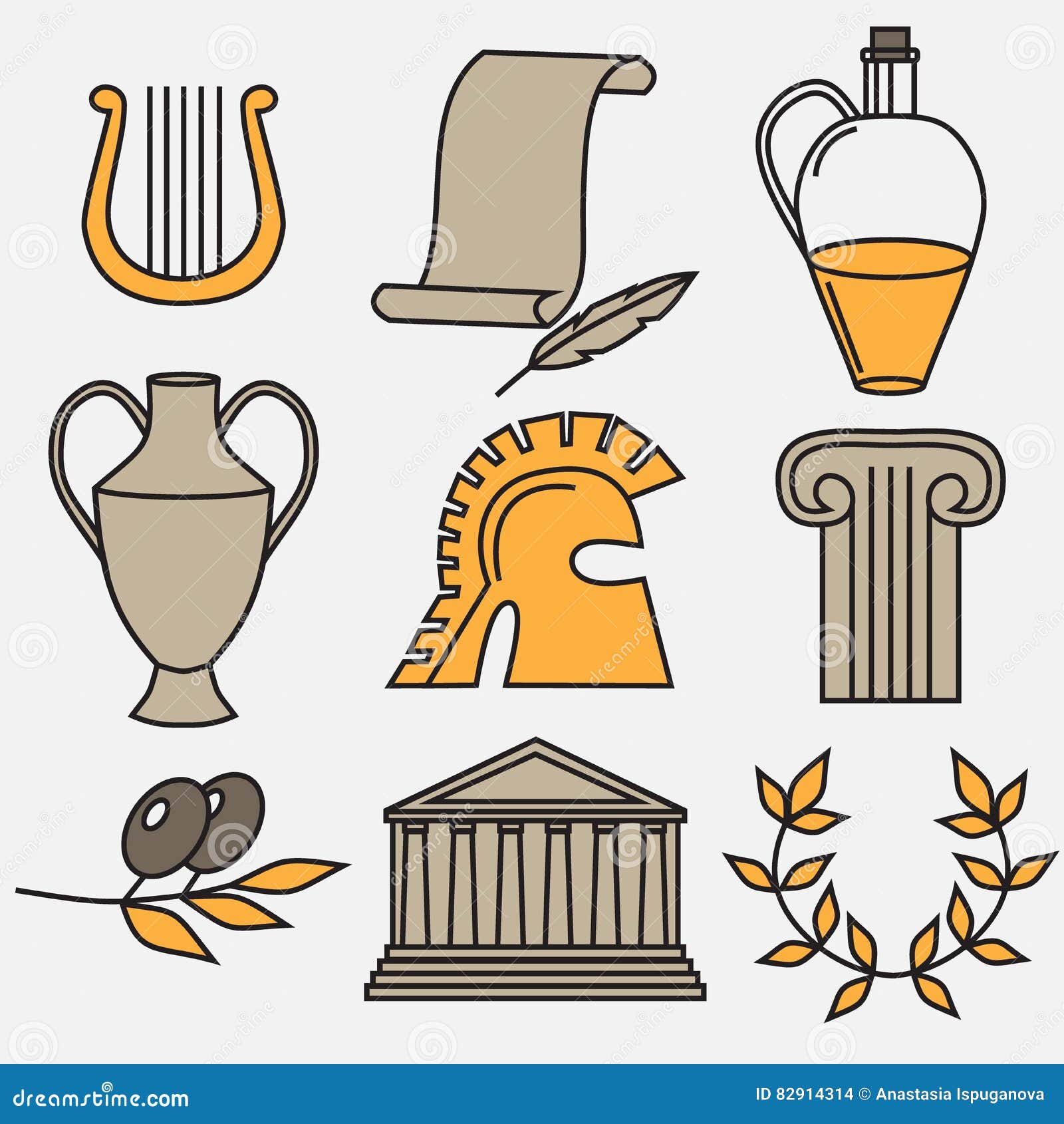 Античные знаки. Символы Греции. Знаки древней Греции. Символы античности. Неофициальные символы Греции.