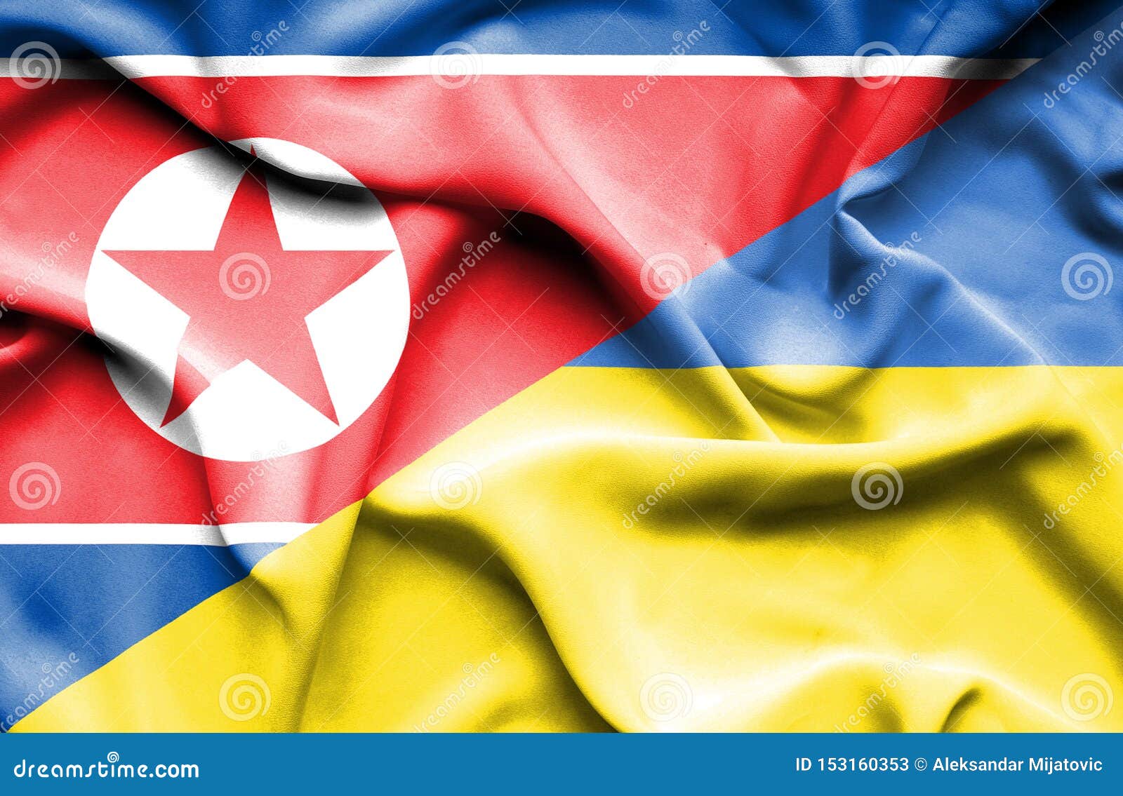 Развевая флаг Украины и, флаг Корейской Северной Кореи, Корейской Северной  Кореи, флаг Корейской Северной Кореи, Корейская Северн Иллюстрация штока -  иллюстрации насчитывающей согласования, земля: 153160353