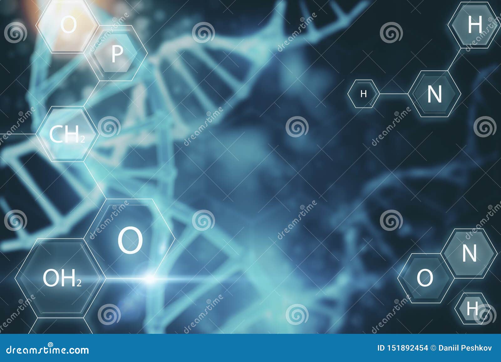 Расплывчатая медицинская текстура ДНК Иллюстрация штока - иллюстрации  насчитывающей иллюстрация, биомолекулы: 151892454