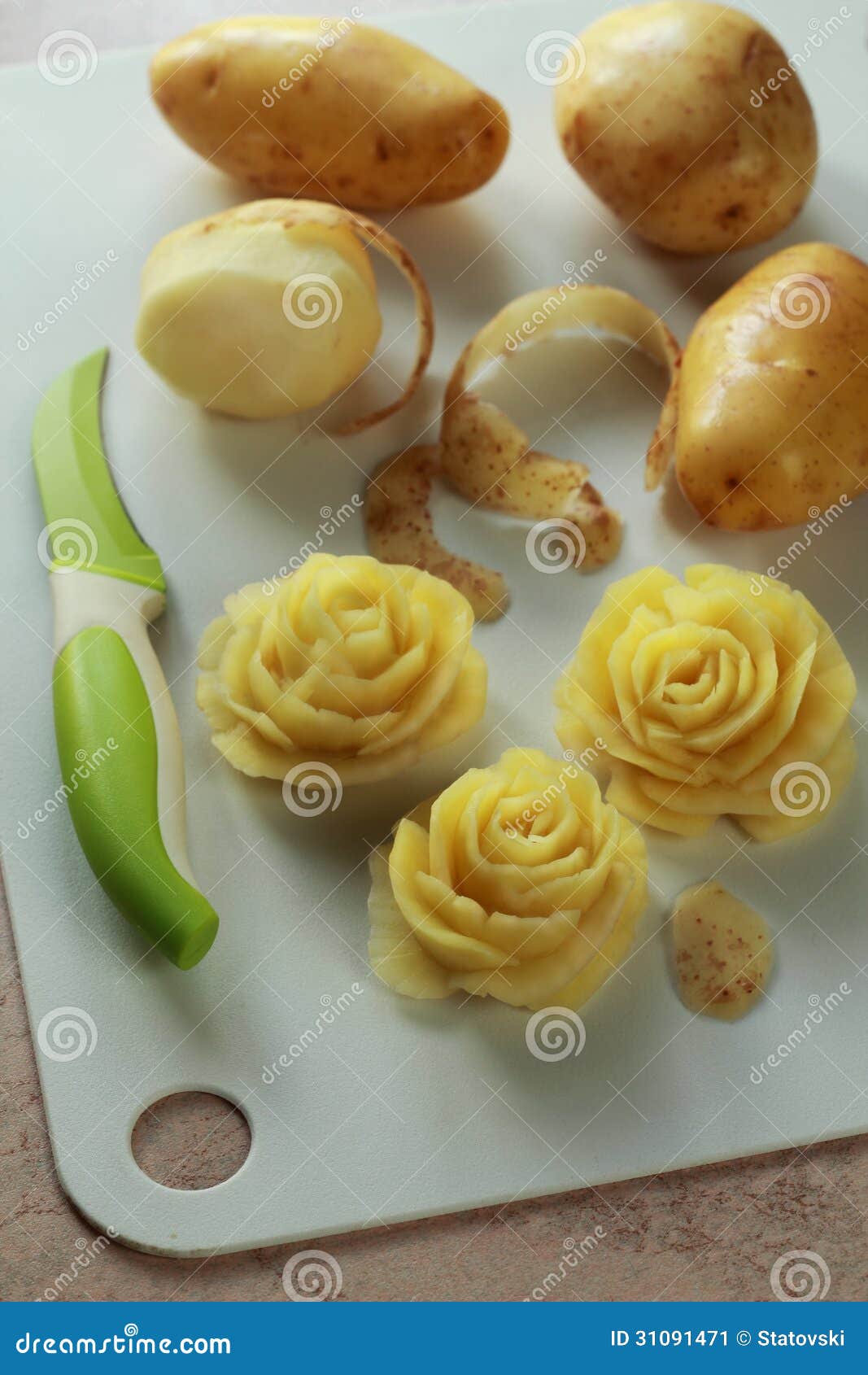 Розы Из Картошки Фото Розы Из Картошки Фото