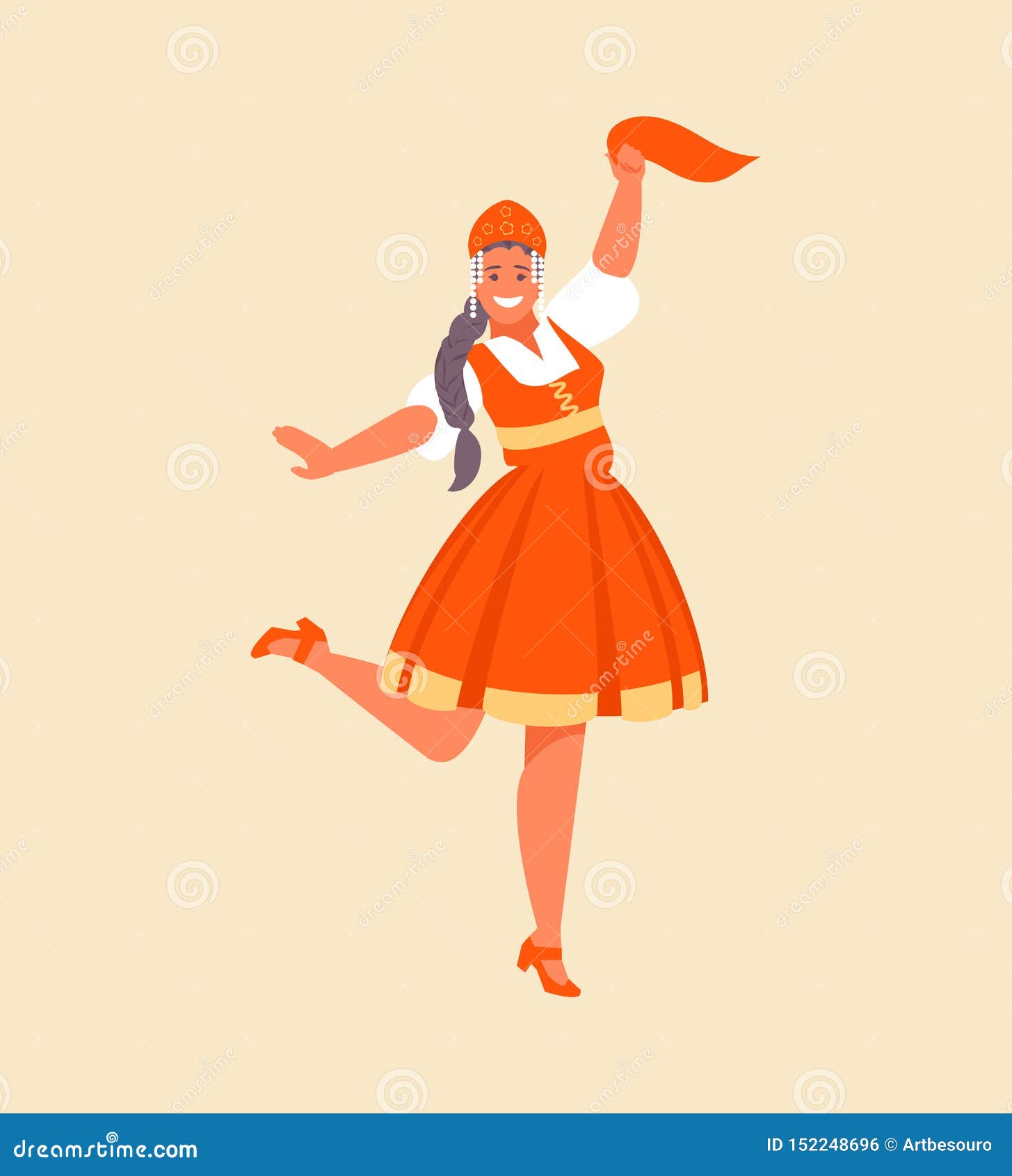 Русские народные танцы рисунок