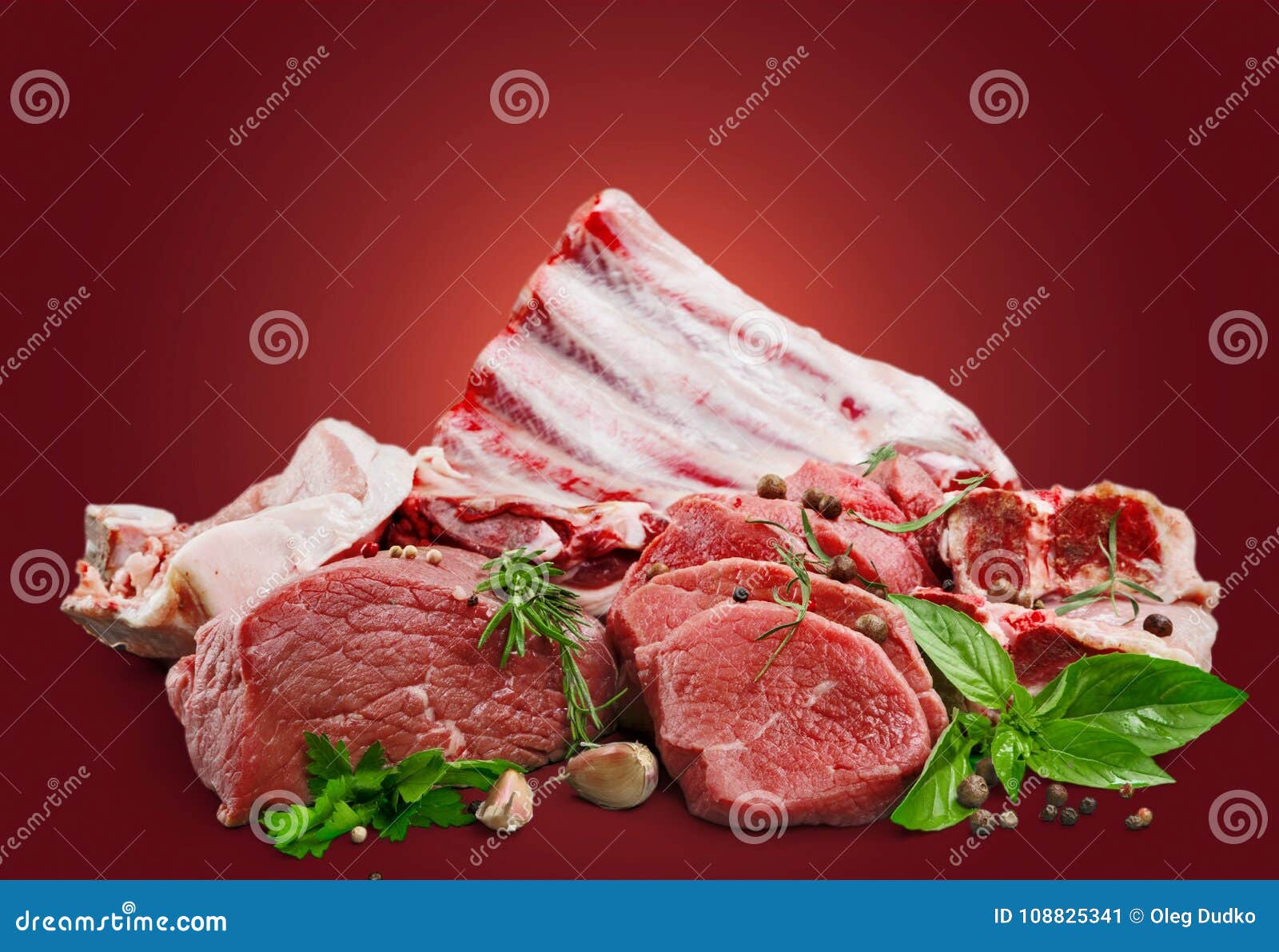 Мясо фон