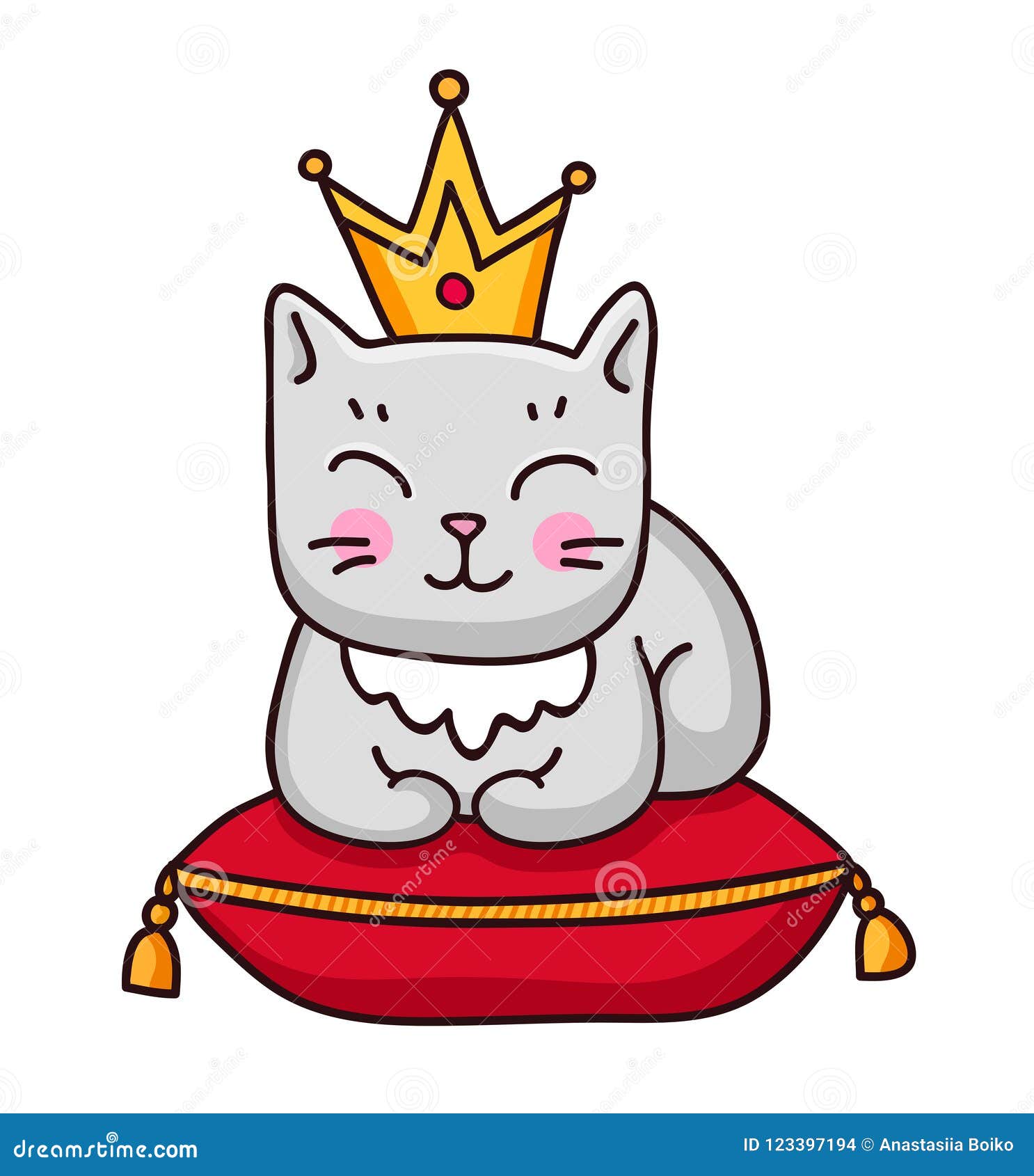 Кошка в короне