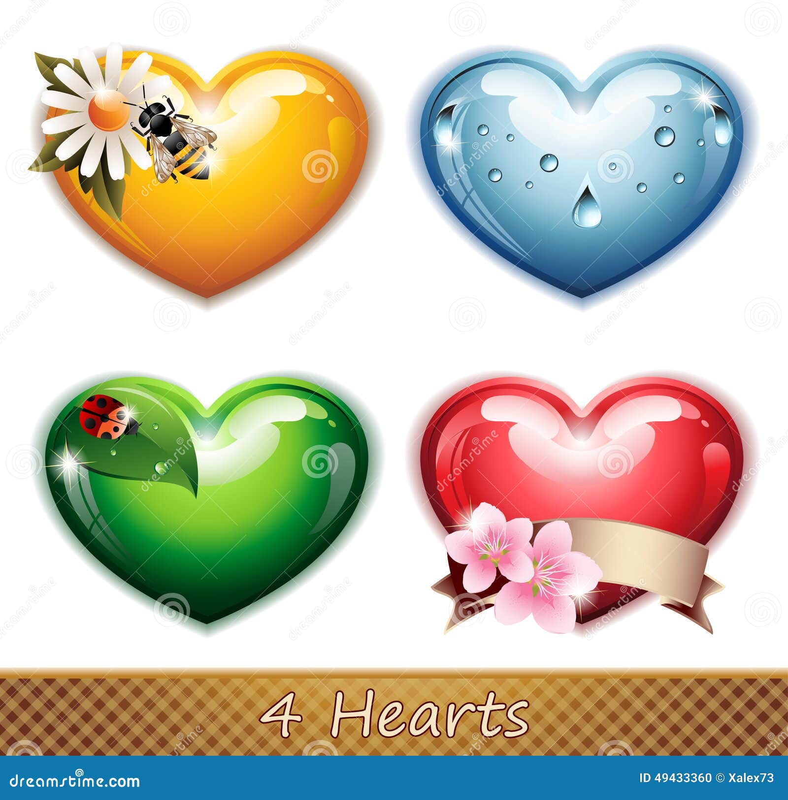 4 Сердца Фото