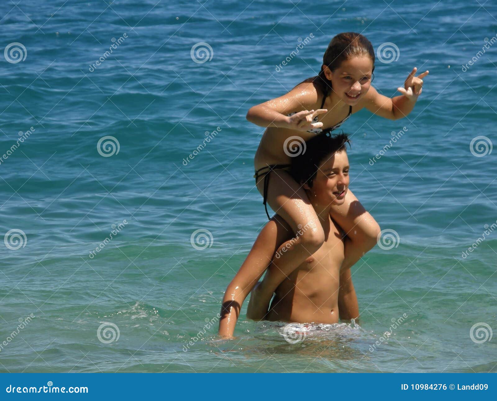 Brother And Sister Nudists