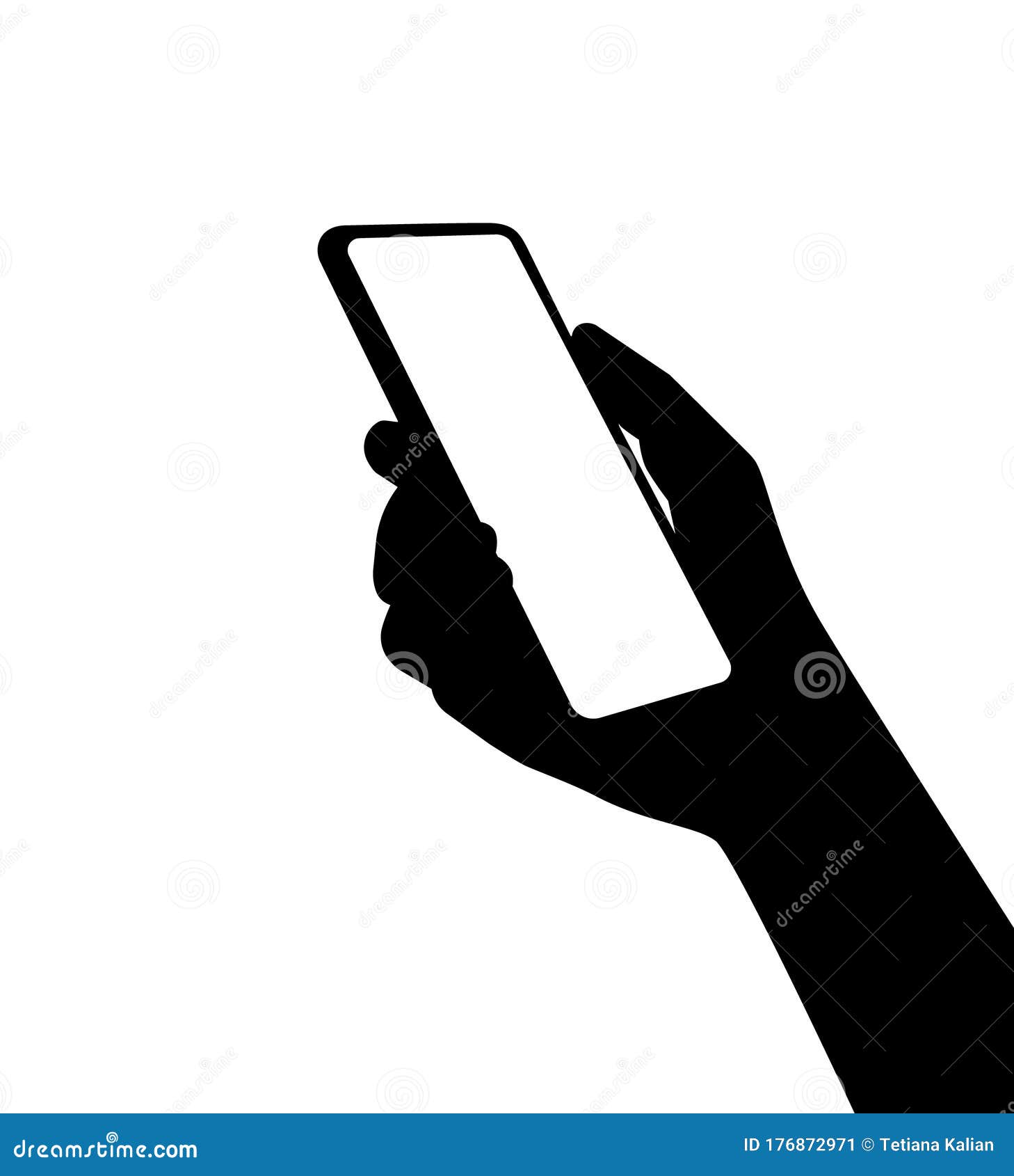 Силуэт руки смартфона лично. Используя новые компьютерные технологии и  приложения для телефонов мобил Иллюстрация штока - иллюстрации  насчитывающей устройство, внимательность: 176872971