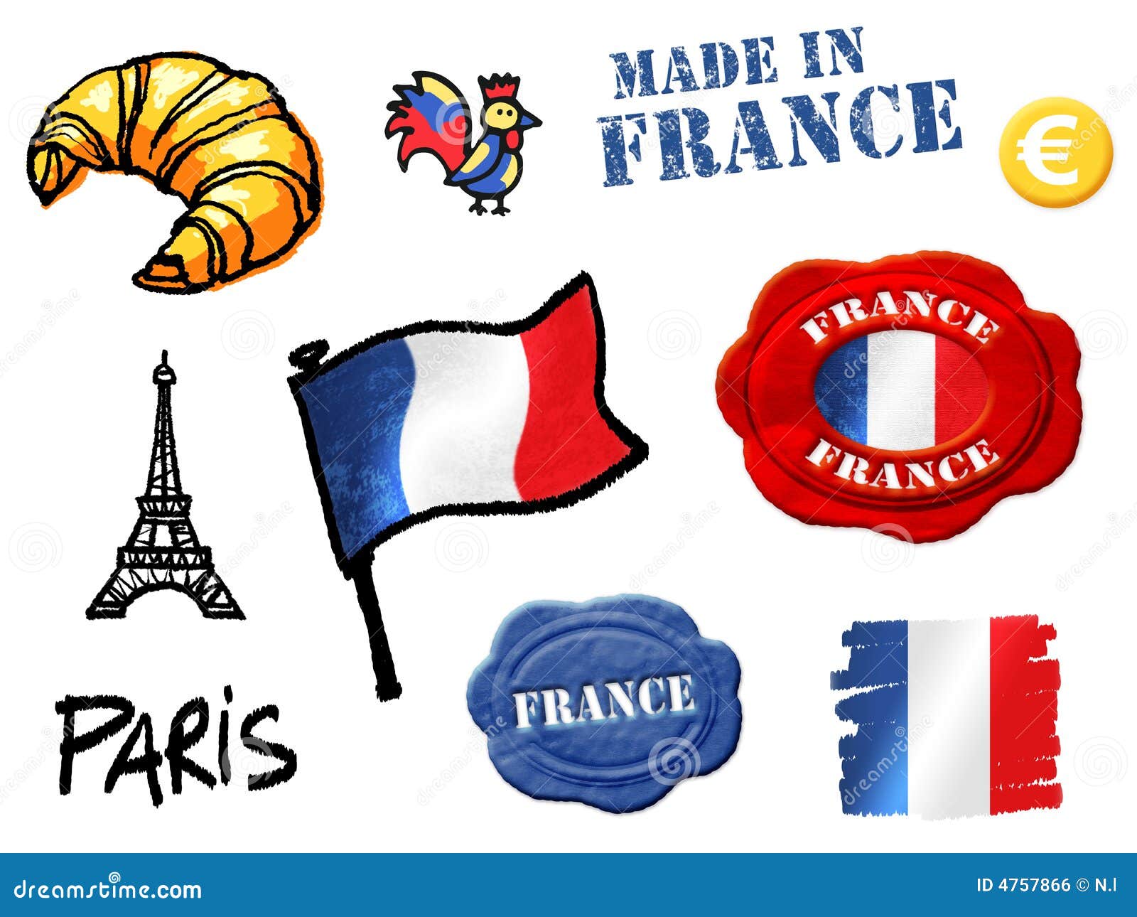 Как называют знак французы. Символы Франции. Неофициальные символы Франции. Франция символ рисунок. Символы Франции картинки.