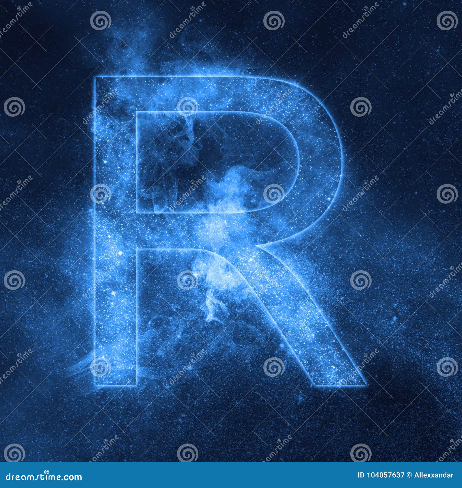 Аватарка с буквой r