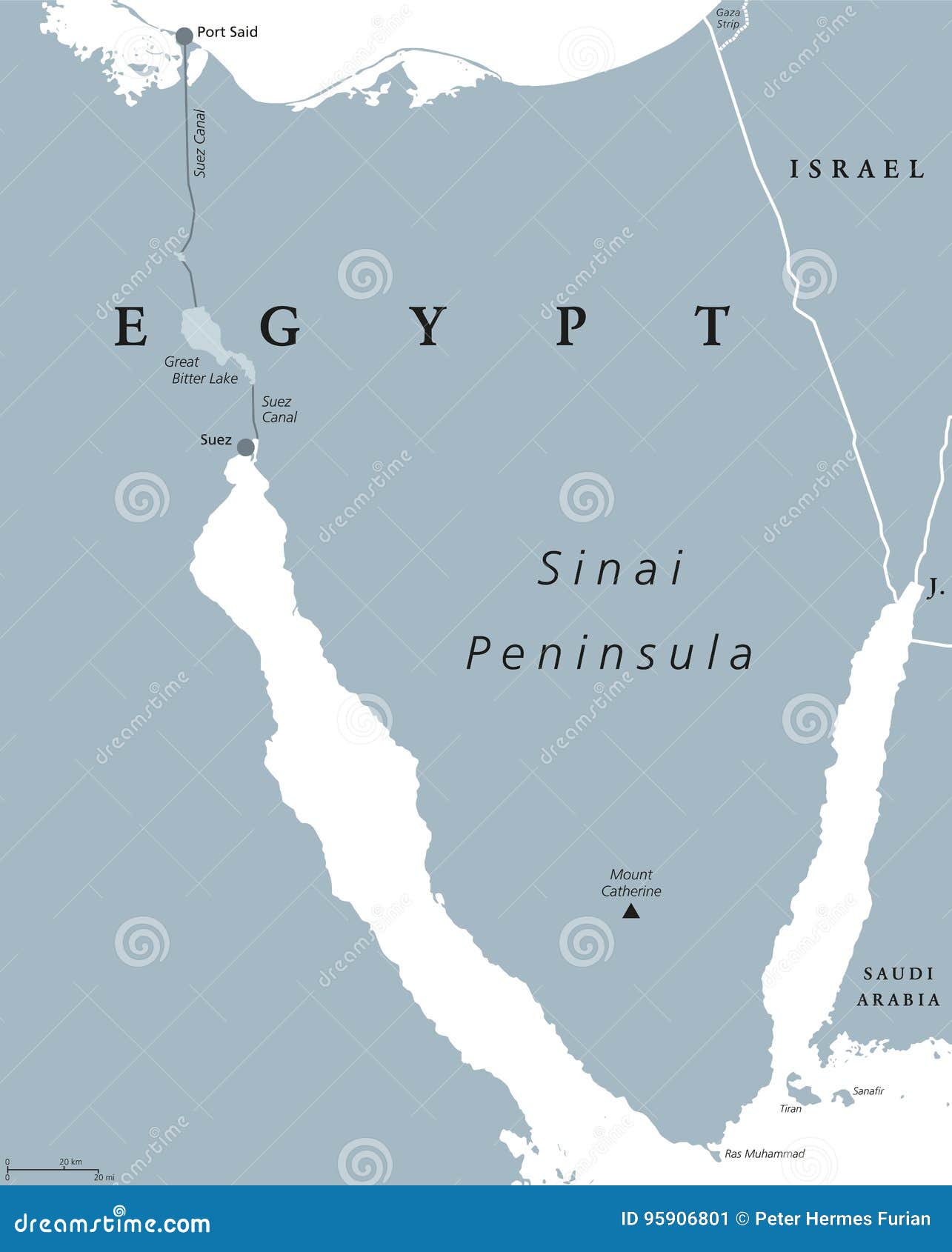Синайский полуостров, Египет, политическая карта Иллюстрация вектора -иллюстрации насчитывающей бело, картоведение: 95906801