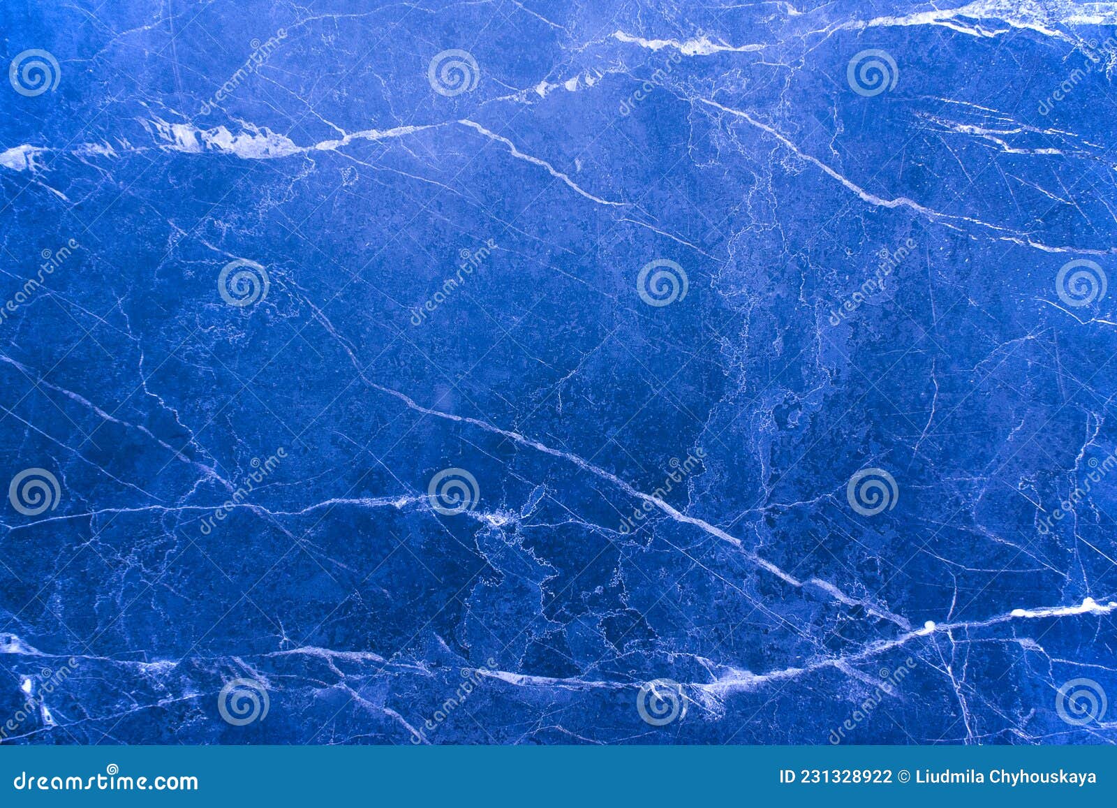 синяя мраморная стена. холодный синий фон с мраморной текстурой Стоковое  Фото - изображение насчитывающей заморозок, море: 231328922