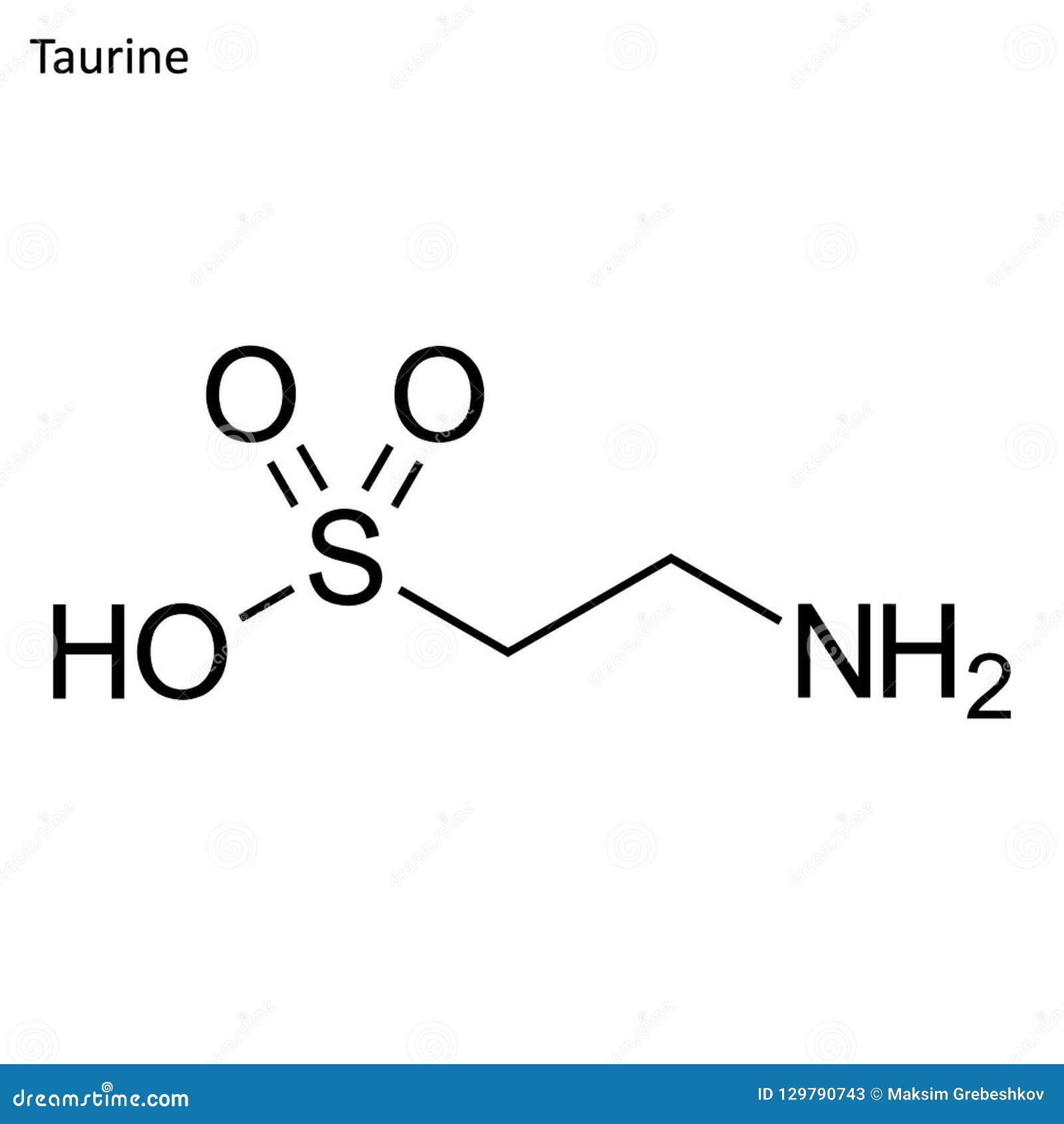 Таурин формула. Структурная формула таурина. Химическая формула таурина. Таурин формула структурная.