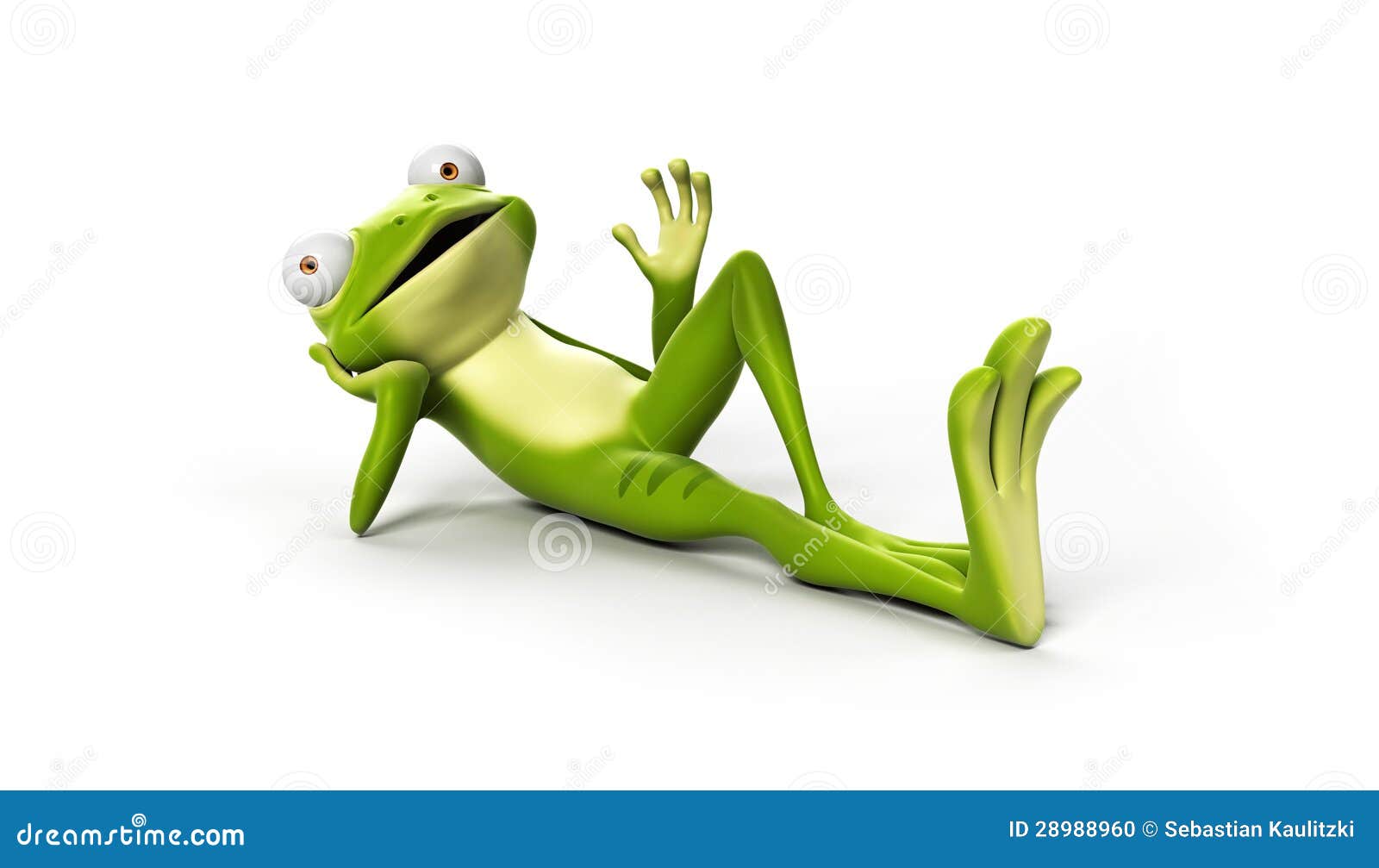Смешная лягушка - характер иллюстрация штока. иллюстрации ...