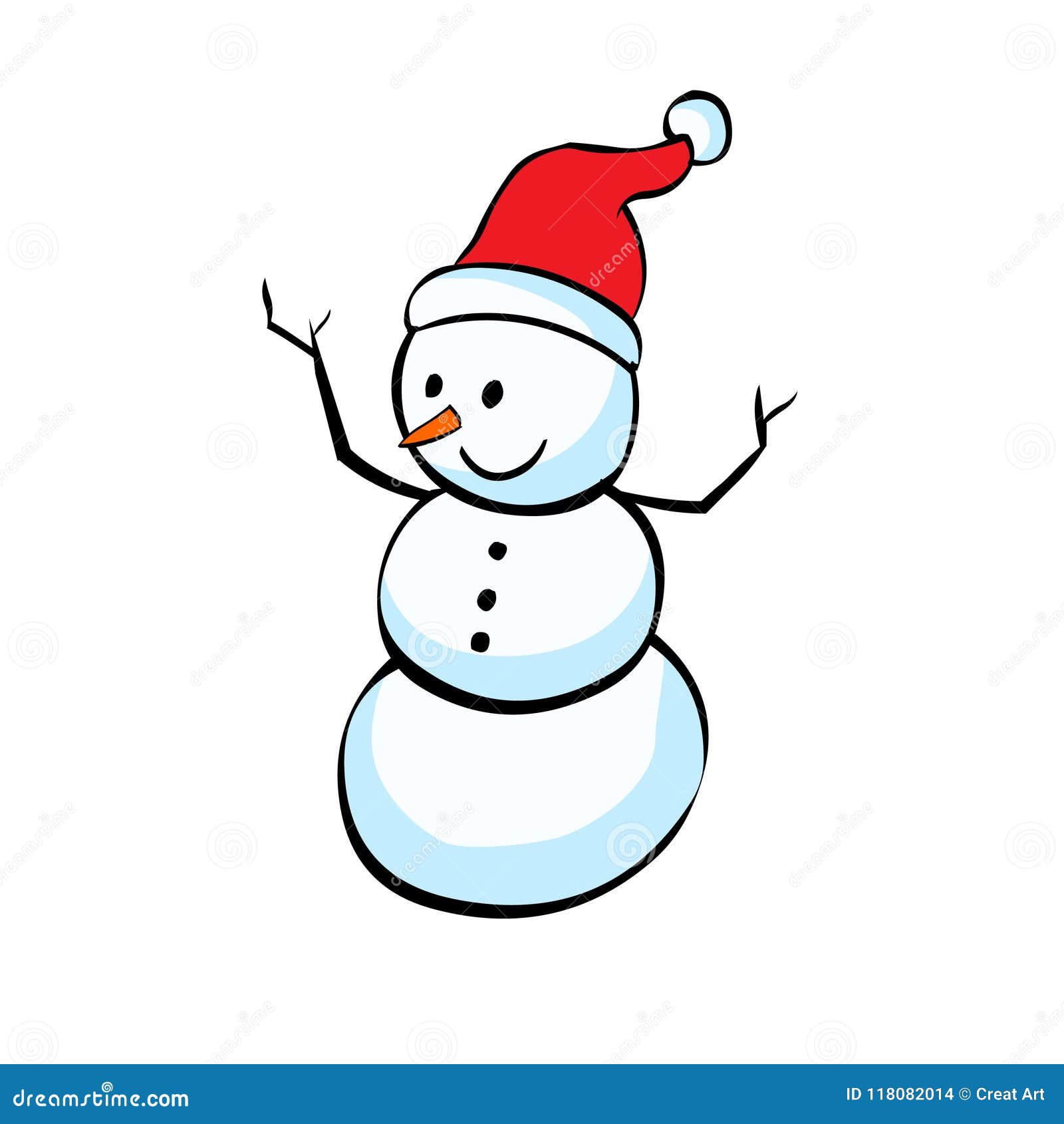 Снеговик Вектор снеговика рождества изолированный на белой ...
