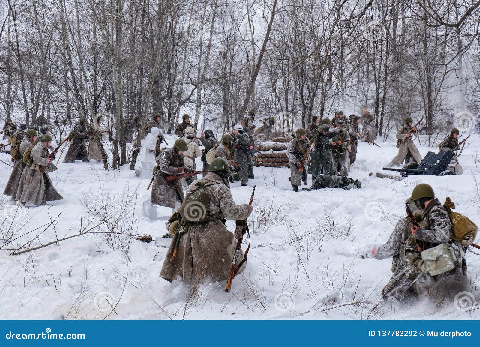 Фото Солдата Зимой