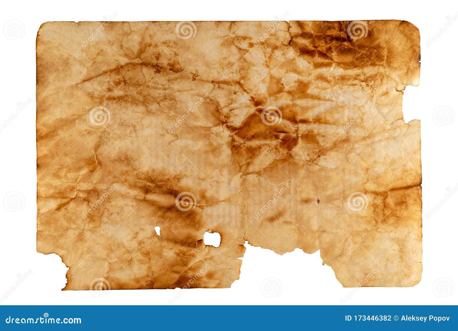 Сожгли старый лист бумаги на прозрачном фоне. Стоковое Фото - изображение  насчитывающей скомкано, грязь: 173446382