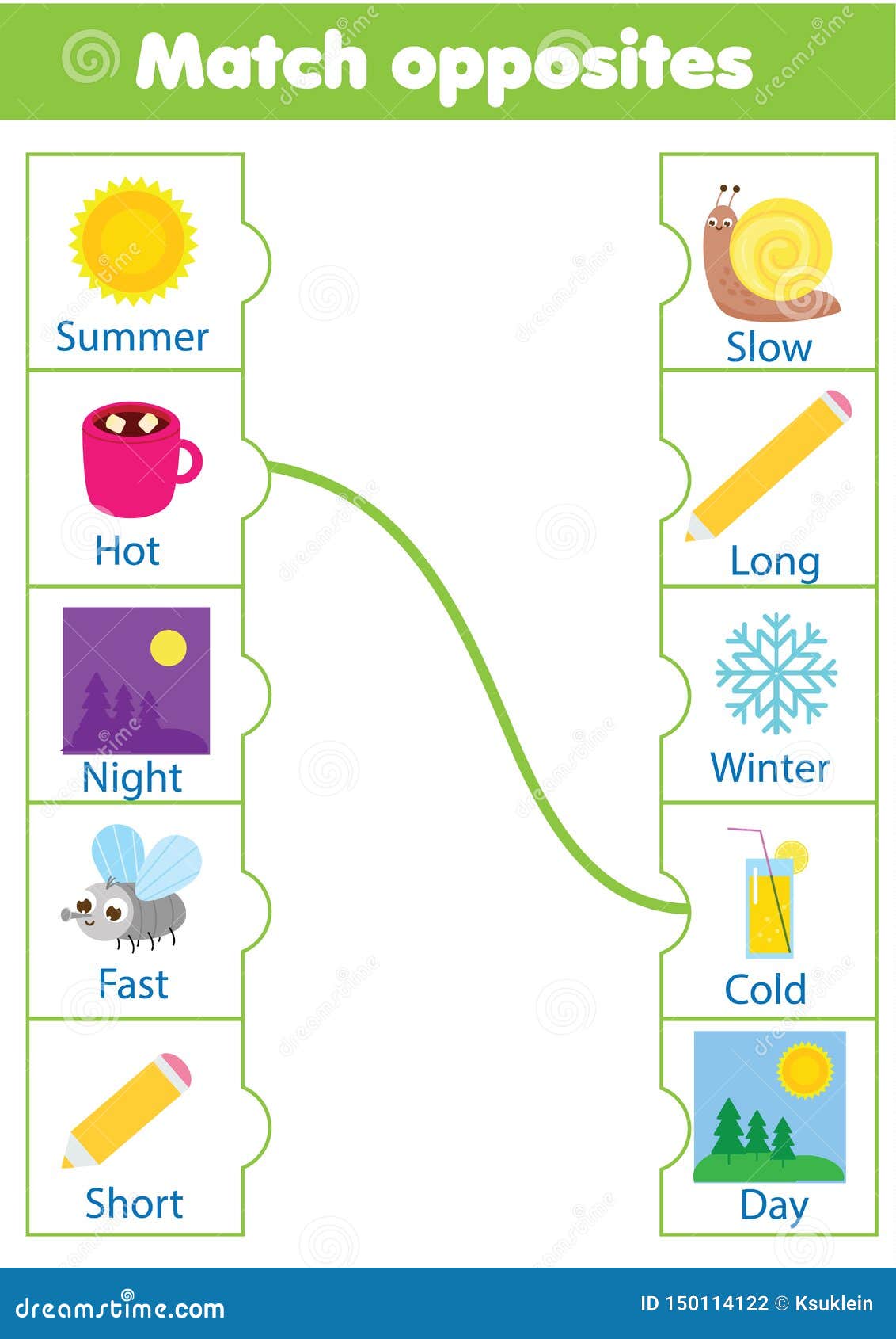 Match the opposites 5