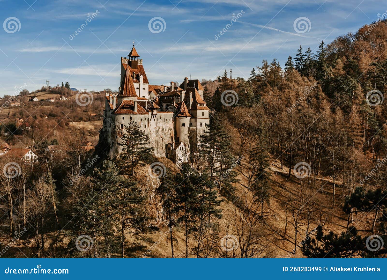 Замок дракулы рисунок
