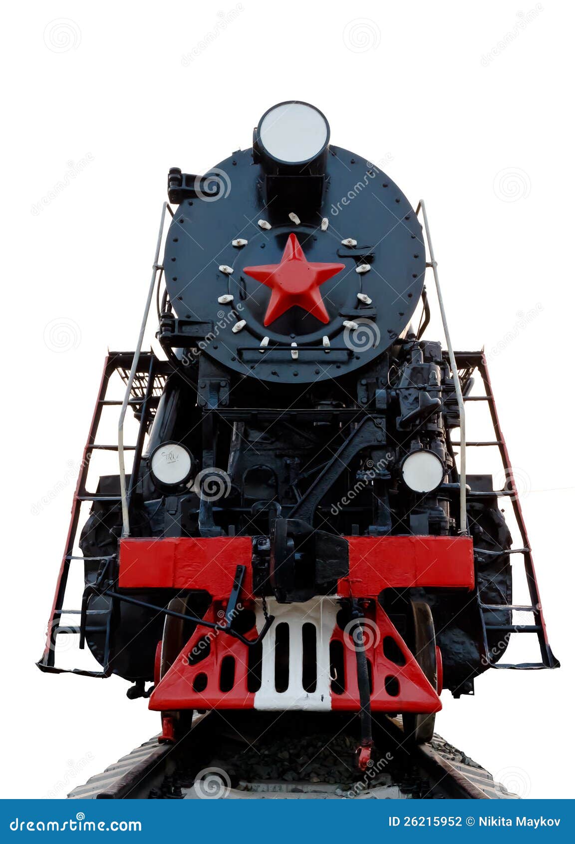 Поезд спереди