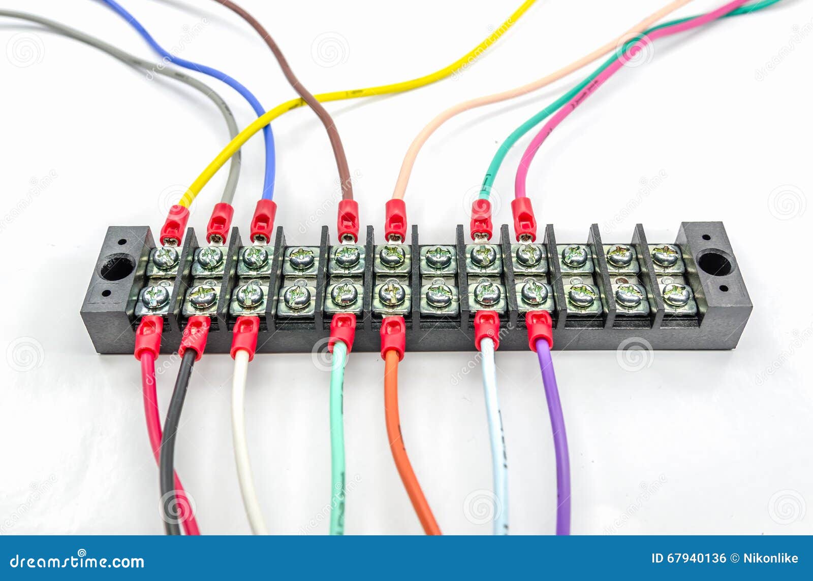 Connection terminal. Соединитель проводов вызывной панели. Соединитель проводов для гирлянды. Wire Terminal.