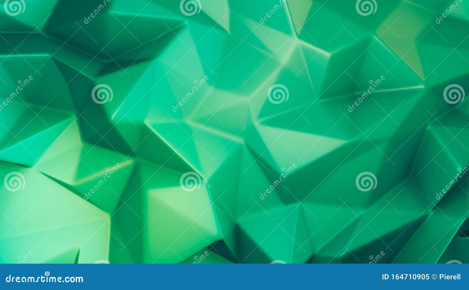 Стильный зеленый хрустальный фон 3d иллюстрация, 3d рендеринг Иллюстрация  штока - иллюстрации насчитывающей зеленый, футуристическо: 164710905