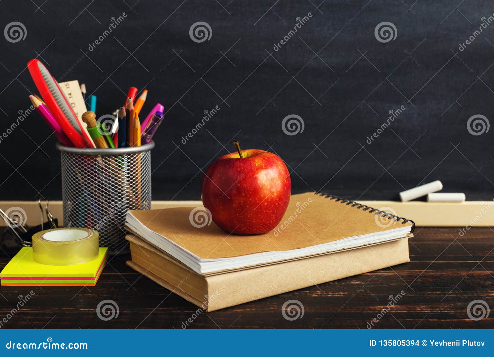 The teacher s table