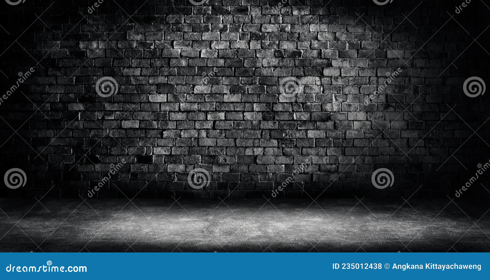 студия темная комната черный кирпичный кирпичный стена гранж текстура фон.  Стоковое Фото - изображение насчитывающей внутрь, рекламировать: 235012438