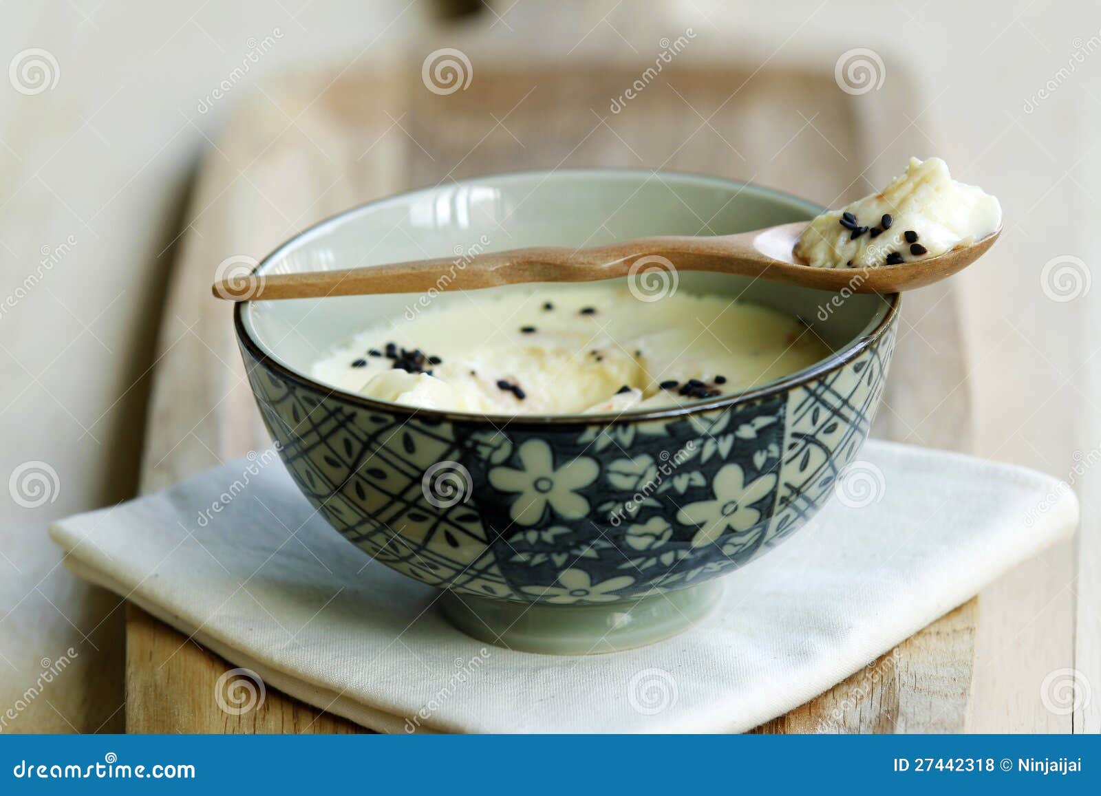 Steam egg soup фото 2