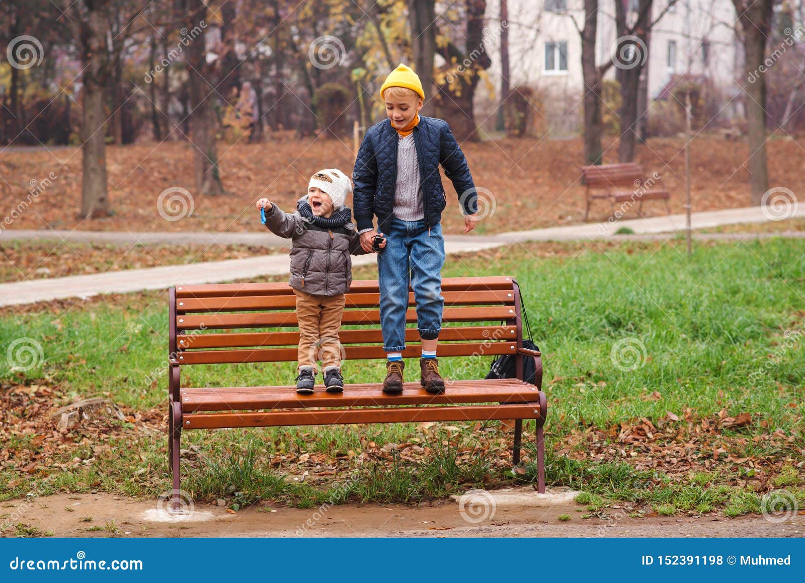 Осенние Фото С Детьми В Парке