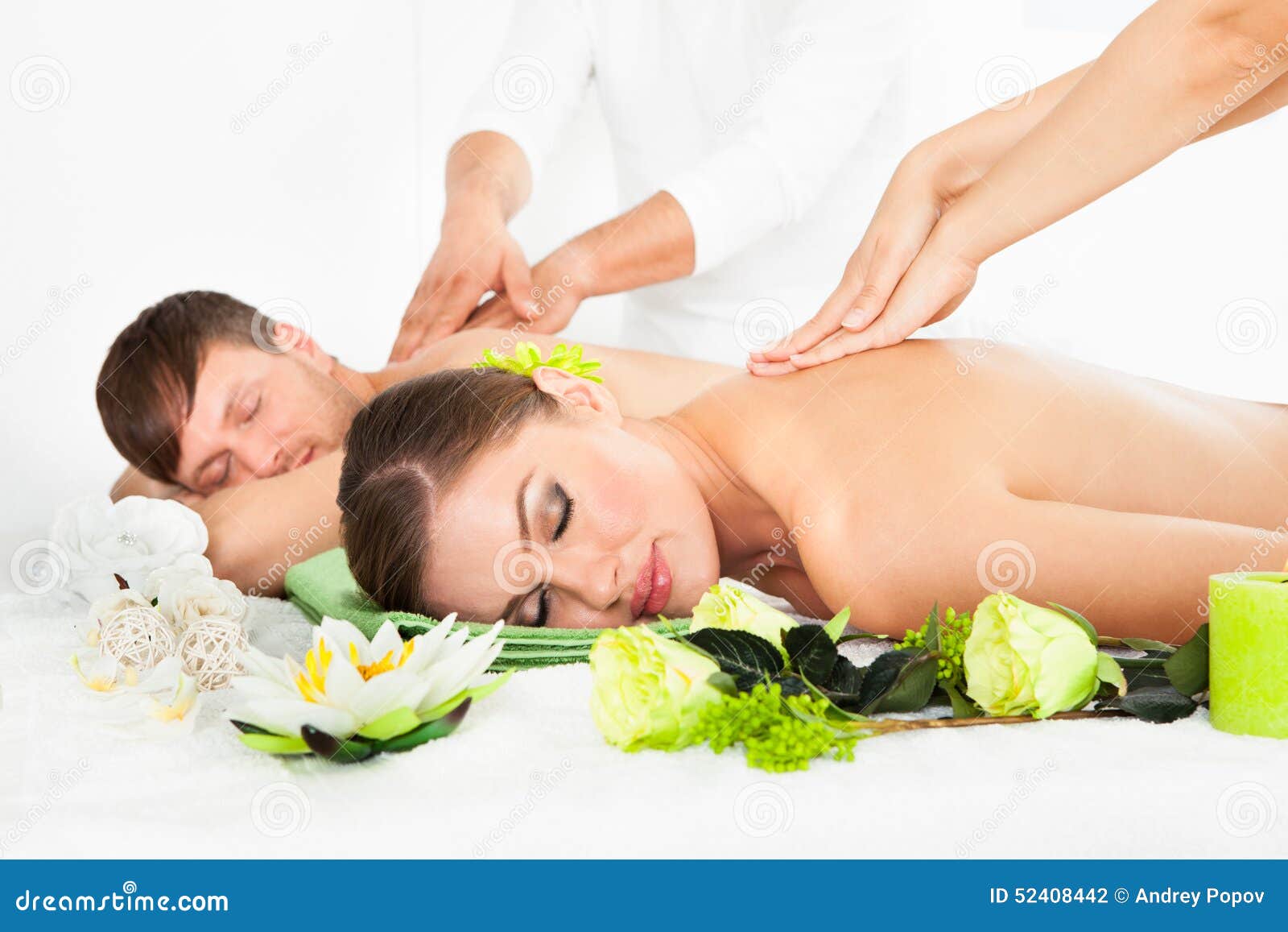 Married woman massage