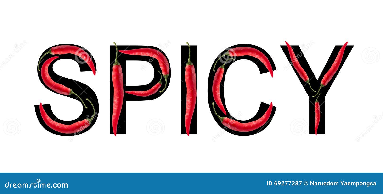 Слово пикантный. Spicy Word logo.