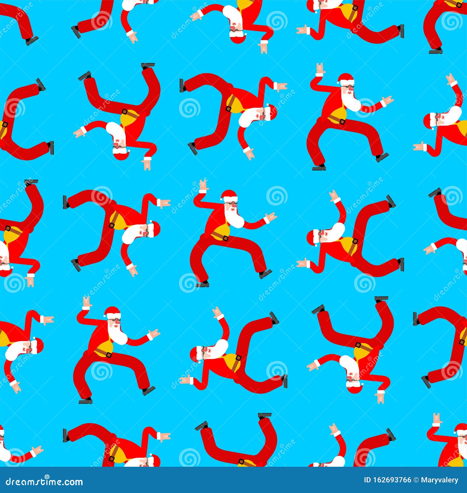 Танцы Санта-узоры гладко Дедушка танцует фон Текстура рождественской  дискотеки и новогодний векторный орнамент Иллюстрация вектора - иллюстрации  насчитывающей потеха, счастливо: 162693766