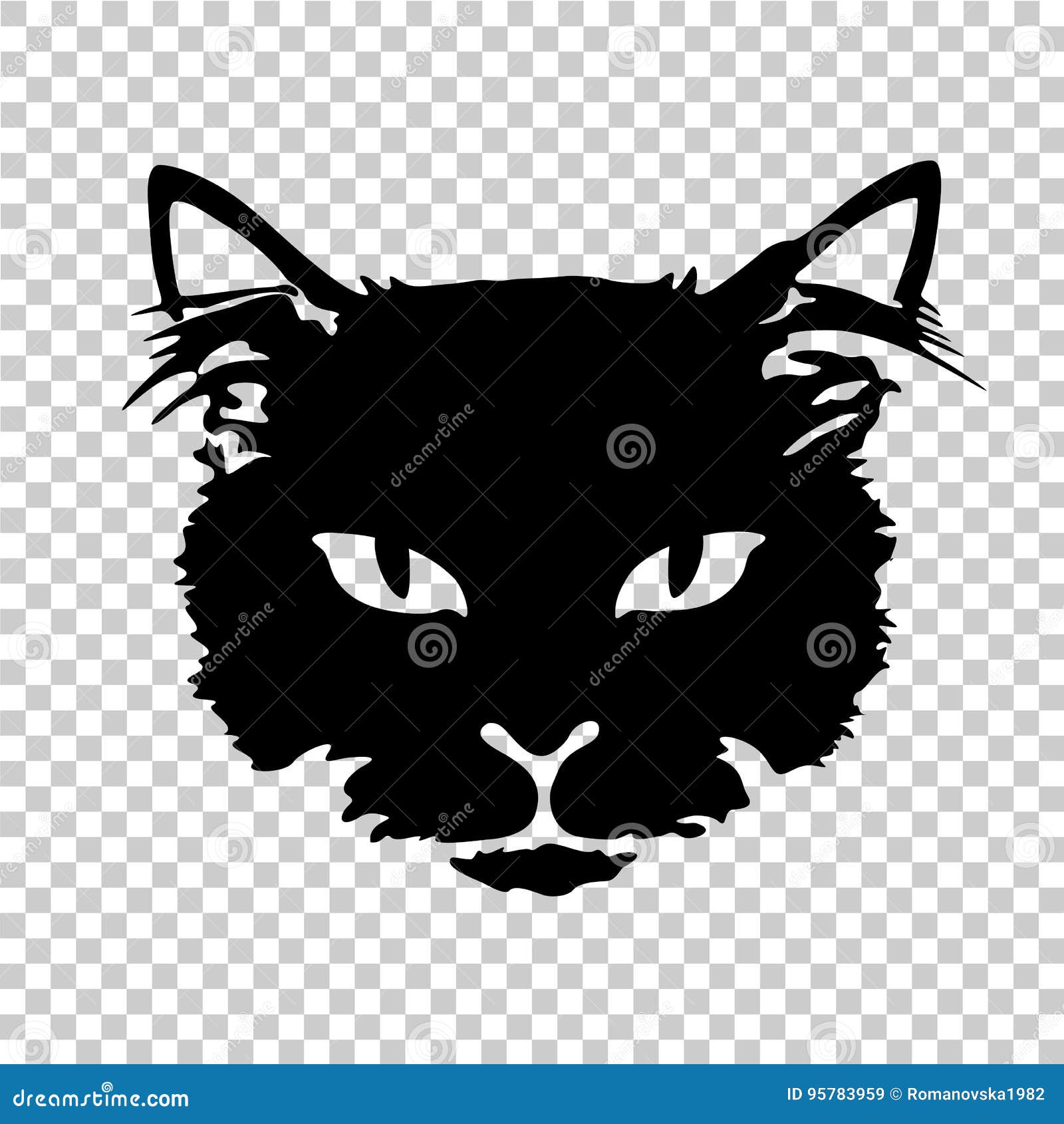 Картинка головы кота