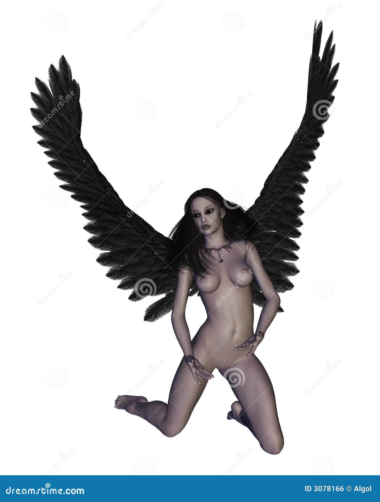 ангел голая рисунок фото 75