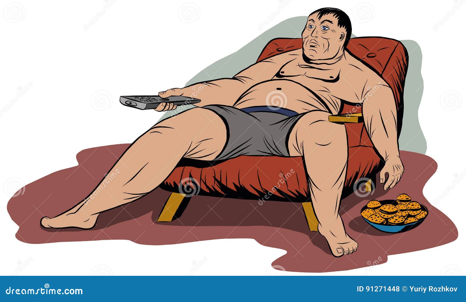 человек который сидит на кресле