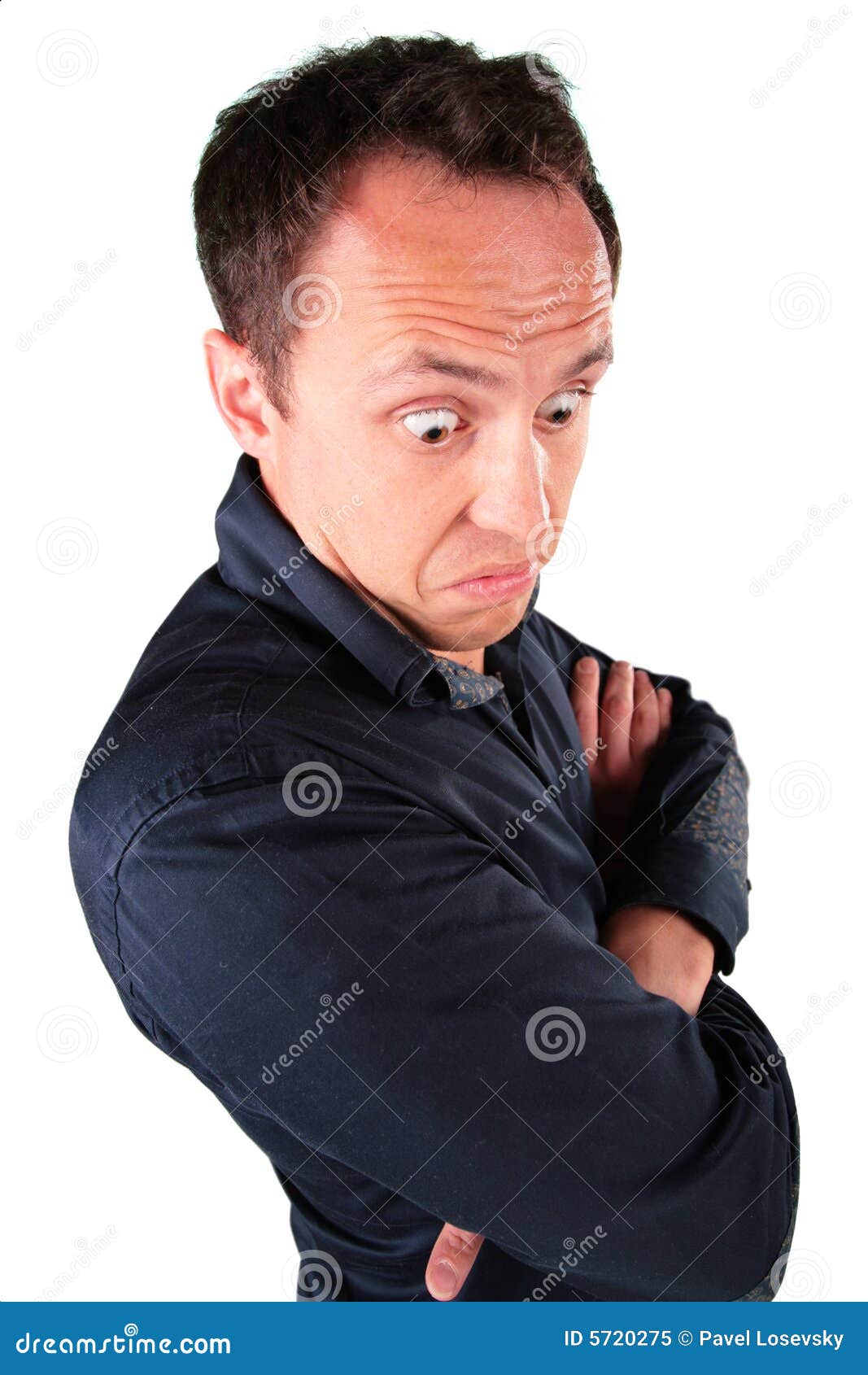 Удивленный мужик