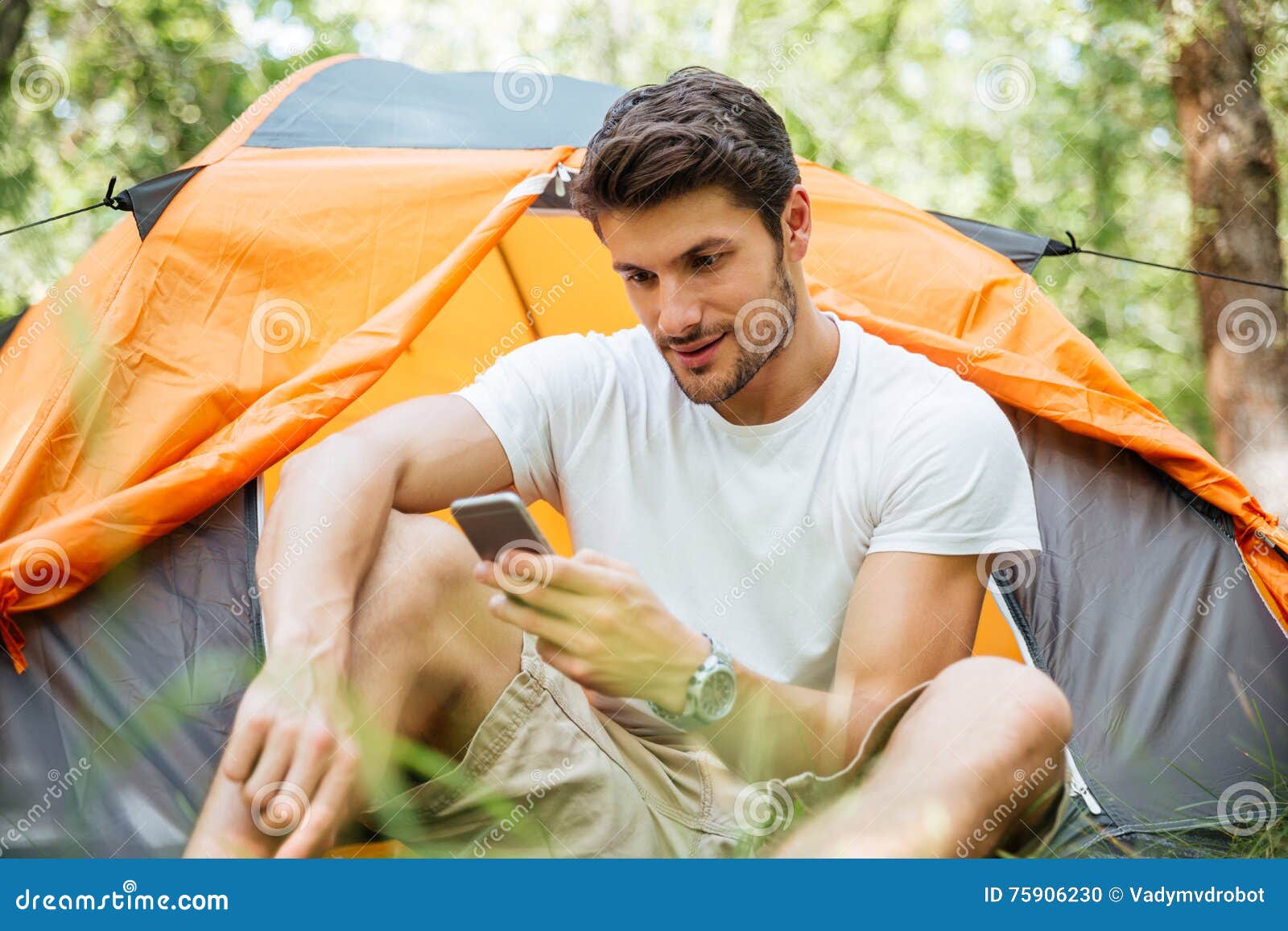 Camping men