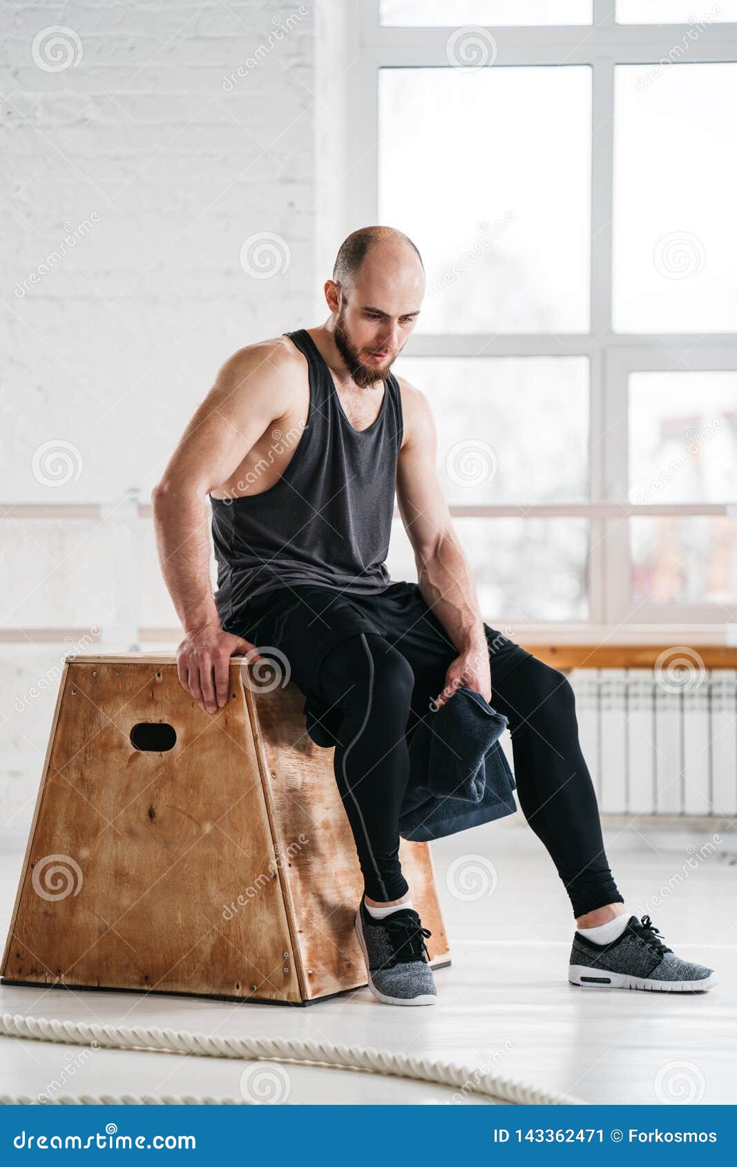 Уставший спортсмен