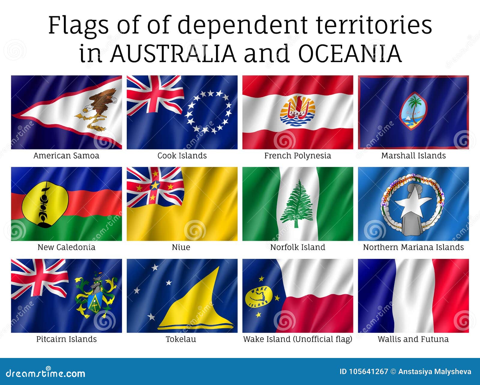 Флаги Океании Фото С Названием