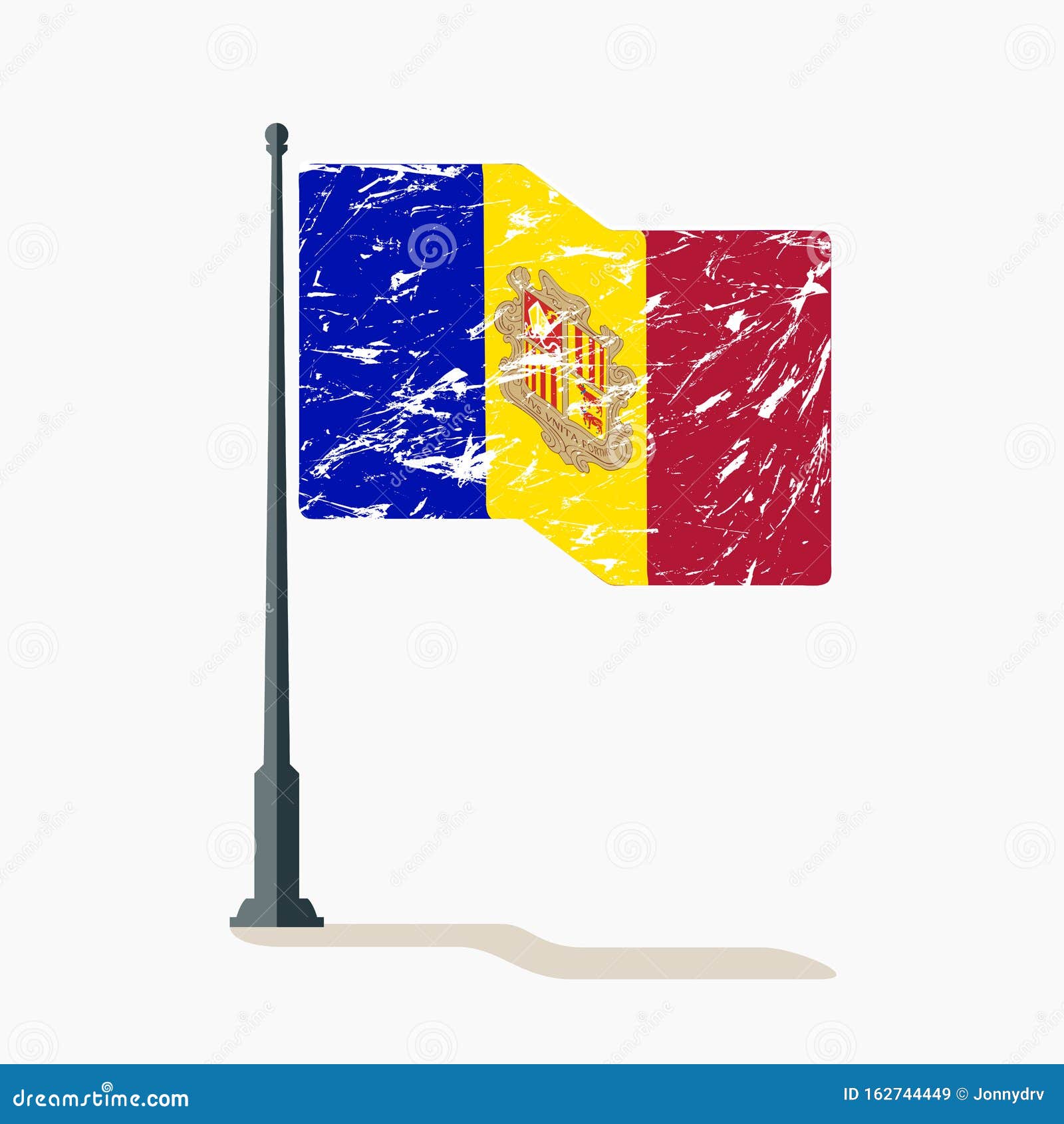 Флаг Андорры Фото