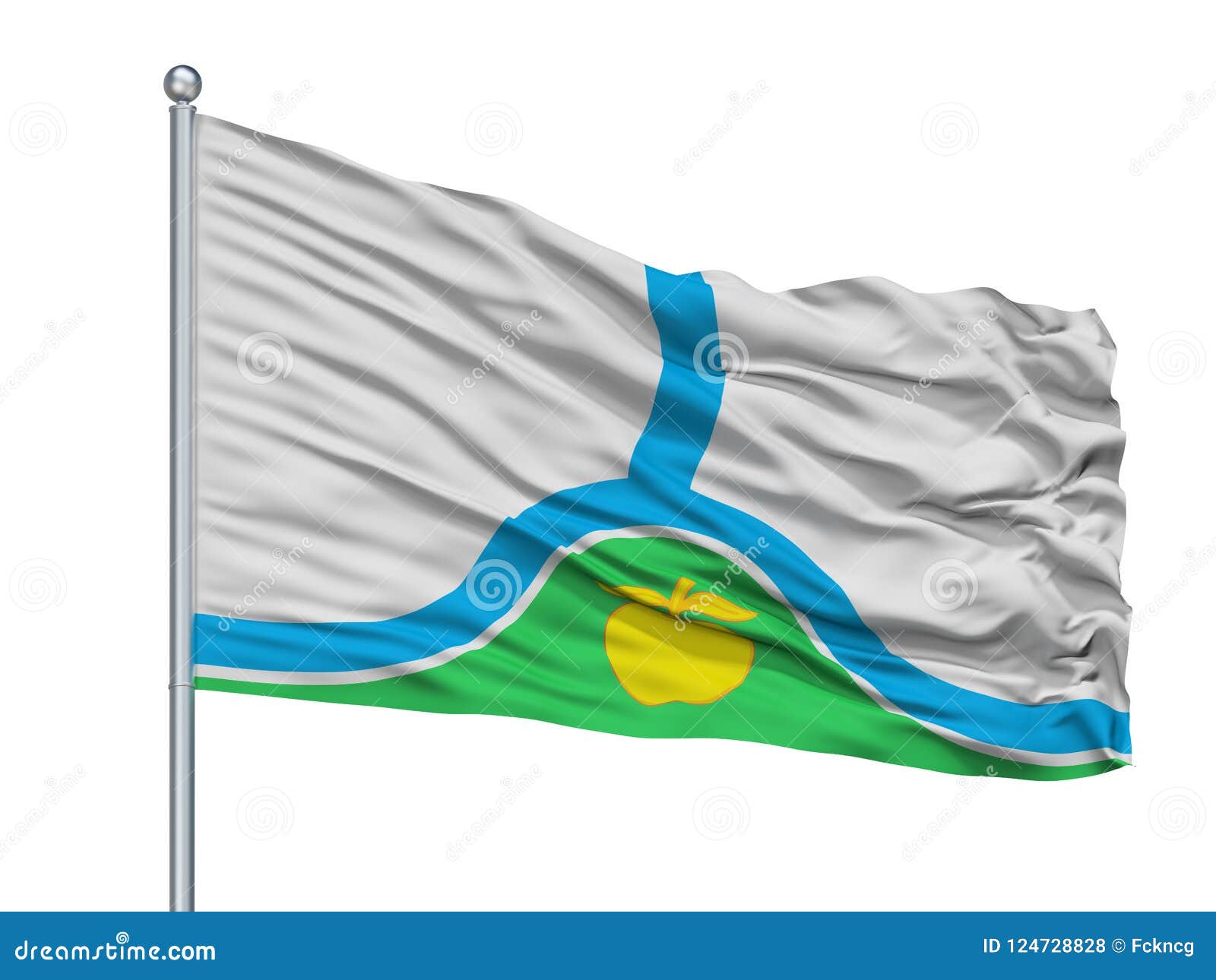Флаг Омска Фото