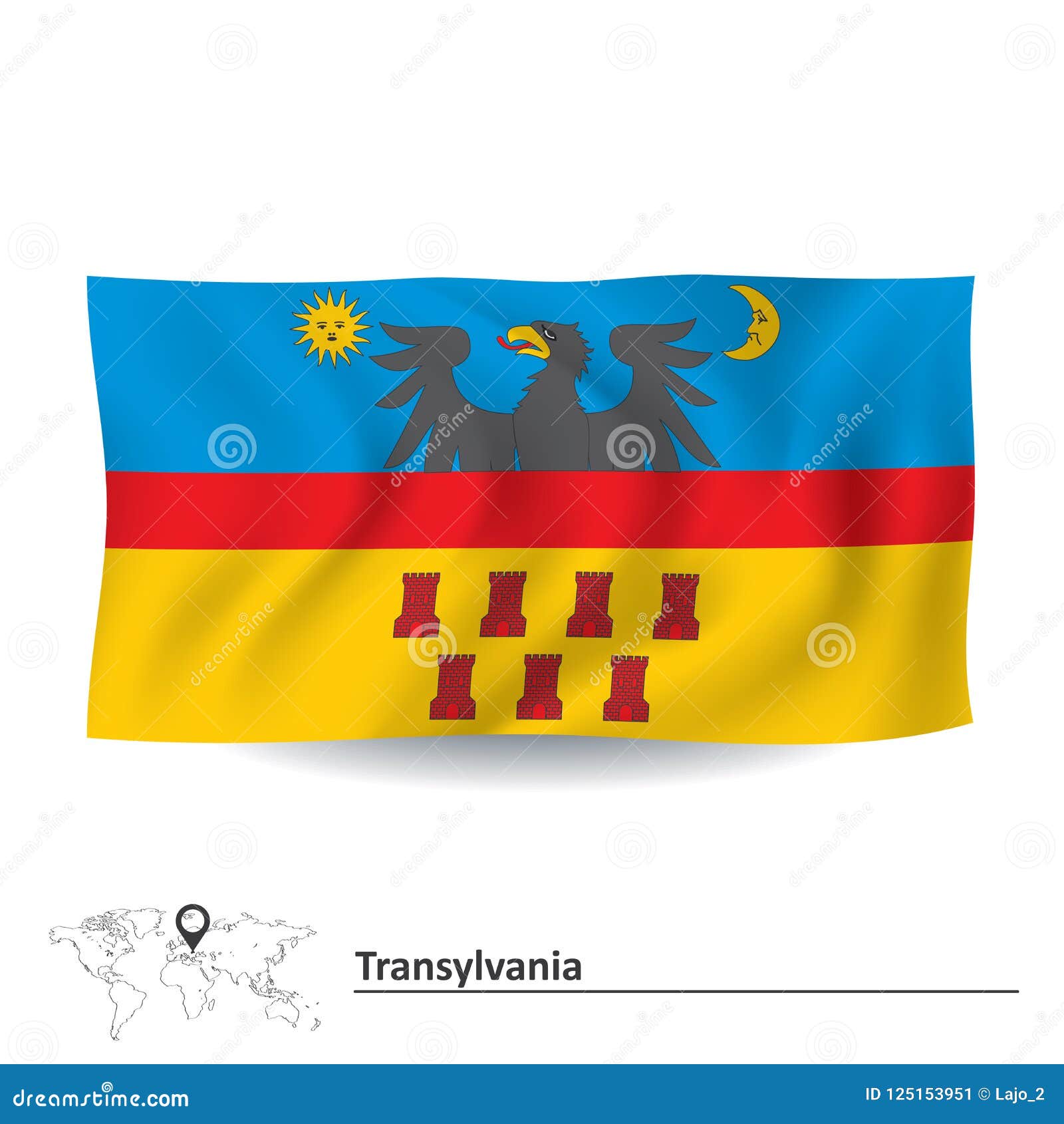 Флаг трансильвании (90 фото)