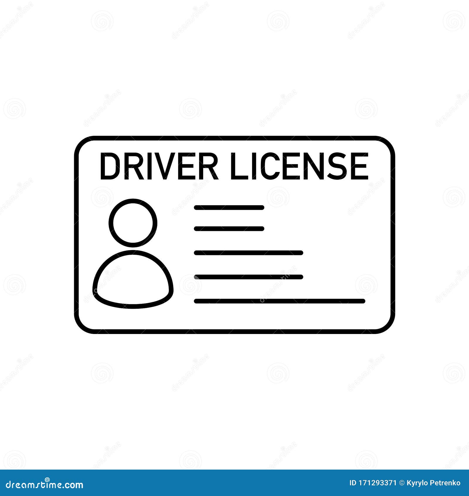 Фон вектора удостоверения личности водительских прав в «белой книге»  Иллюстрация вектора - иллюстрации насчитывающей пасспорт, дело: 171293371